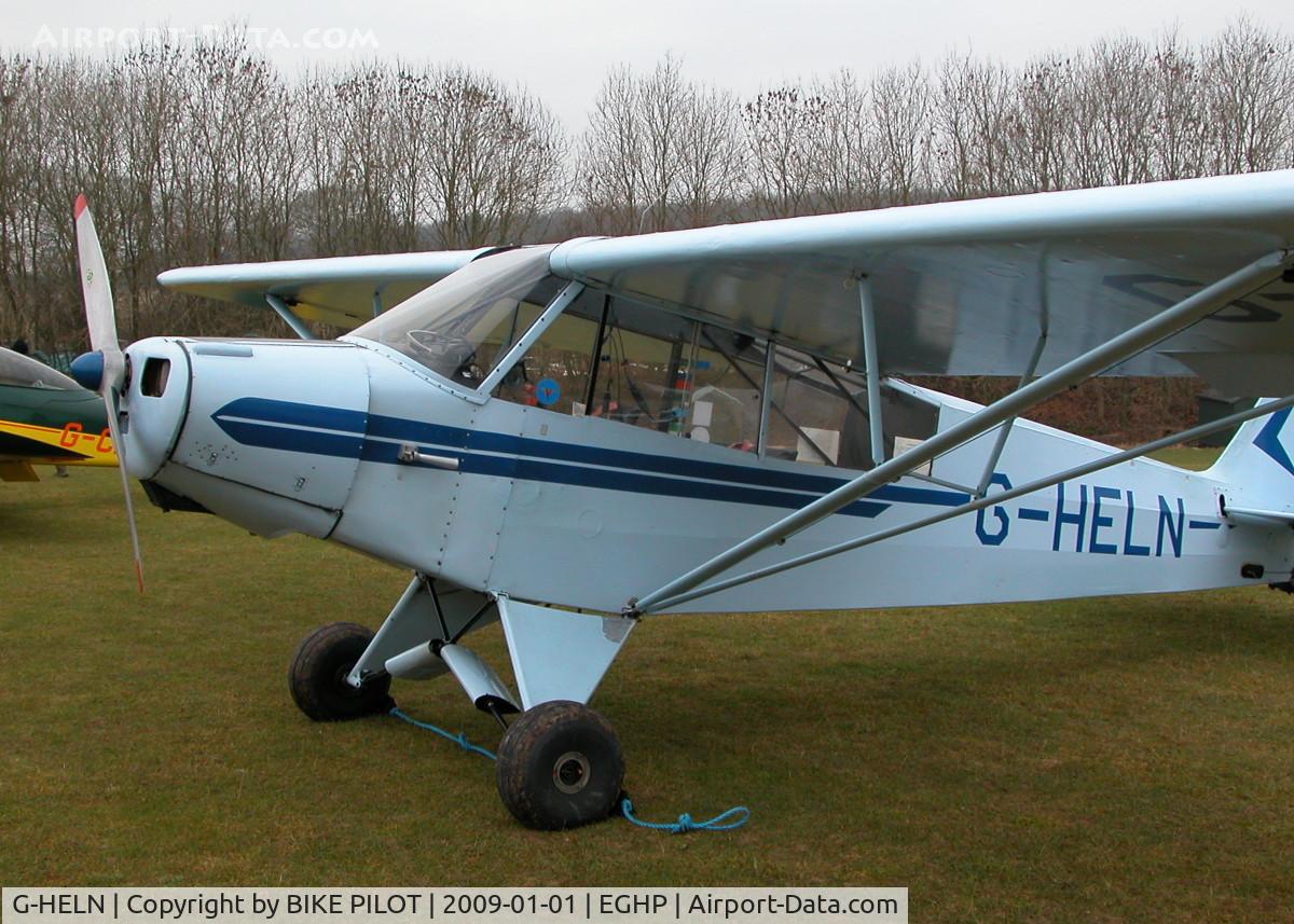 G-HELN, 1958 Piper L-21B Super Cub (PA-18-135) C/N 18-3400, GREAT LOOKING SUPER CUB NEW YEARS DAY FLY-IN