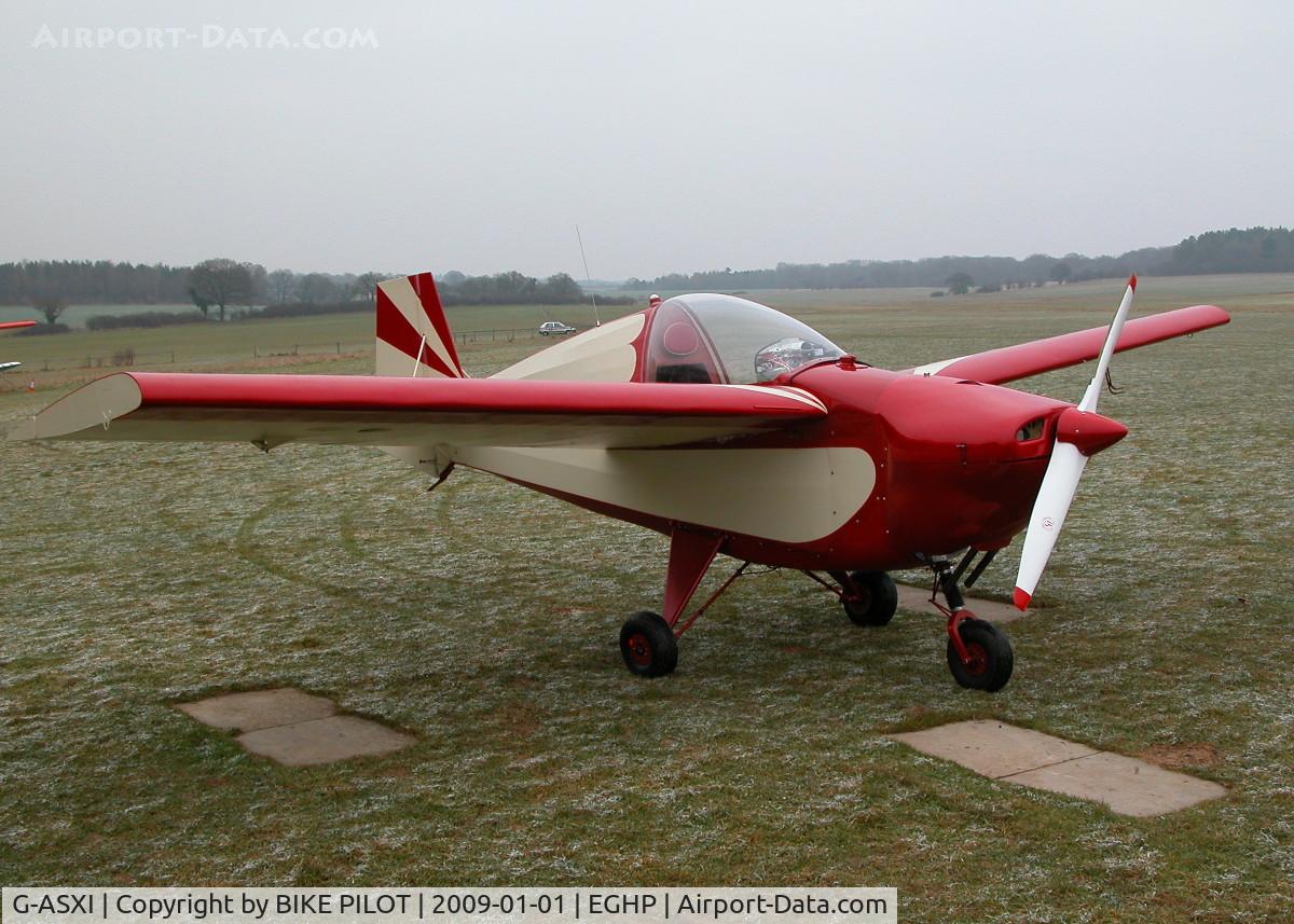 G-ASXI, 1960 Tipsy T-66 Nipper 3 C/N 56, EX VH-CGH  NEW YEARS DAY FLY-IN. THIS A/C HAS A JABIRU ENGINE