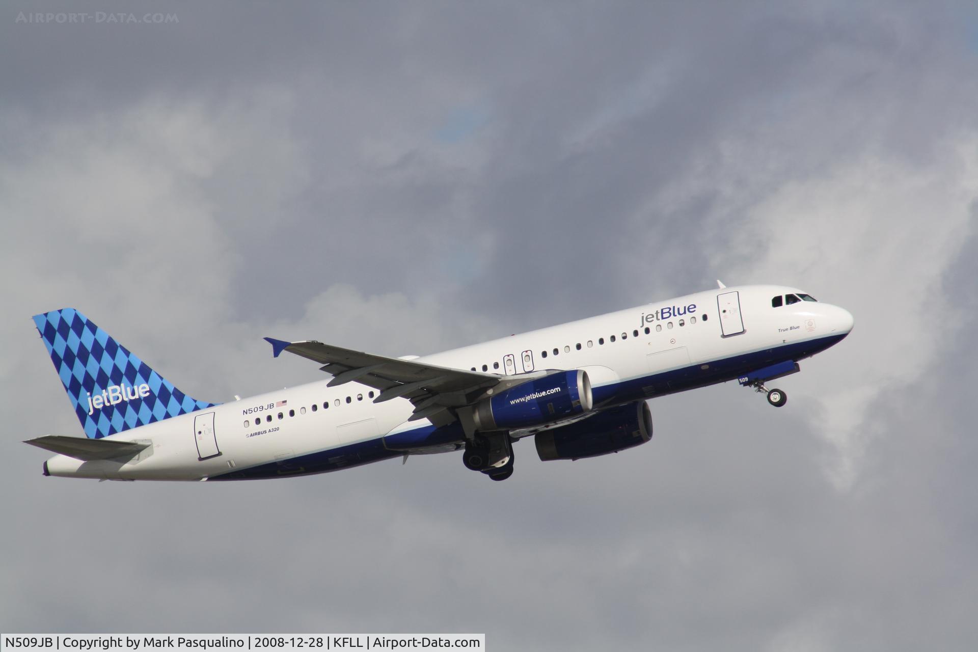 N509JB, 2000 Airbus A320-232 C/N 1270, Airbus A320