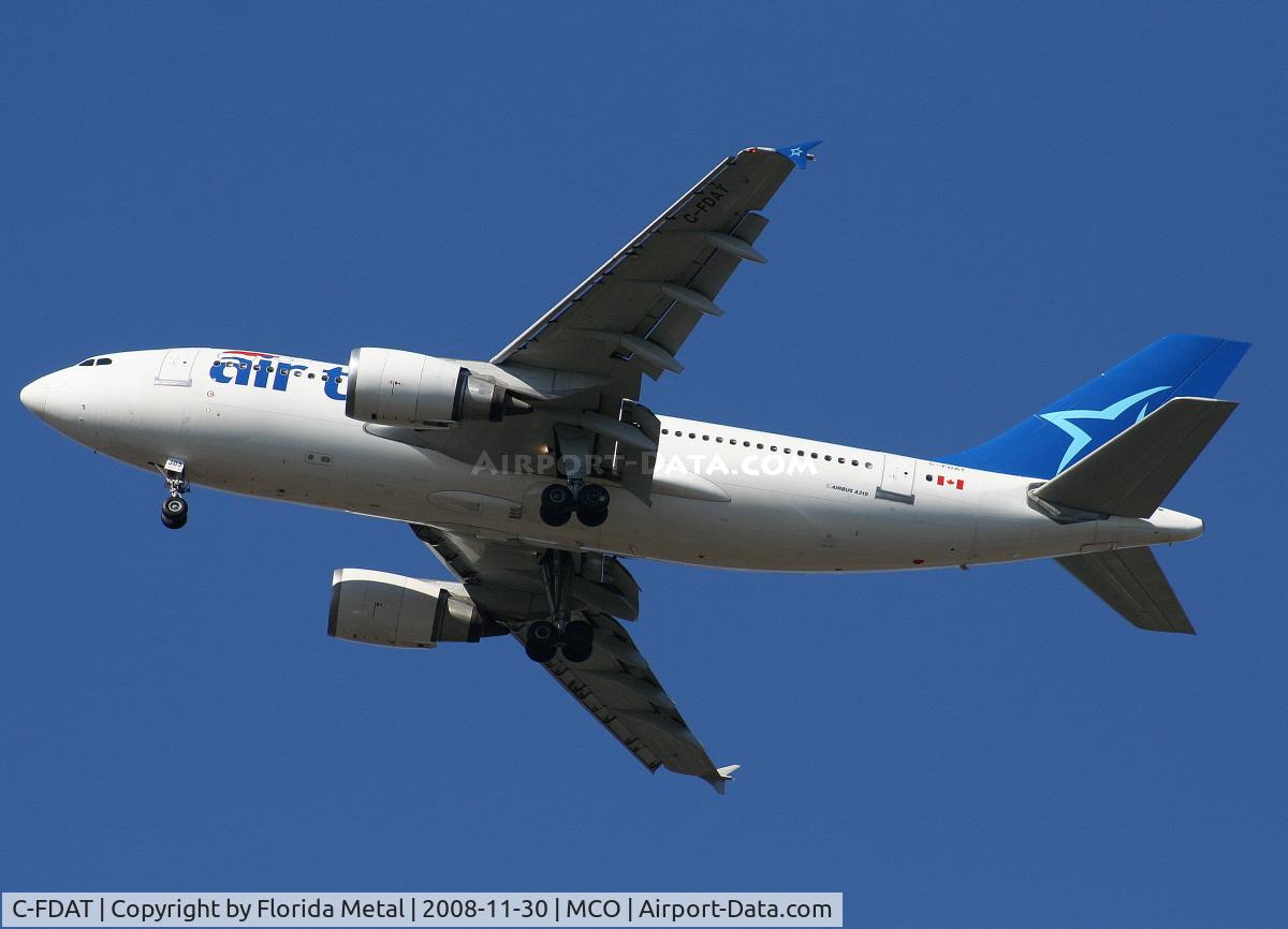 C-FDAT, 1992 Airbus A310-308 C/N 658, Air Transat A310