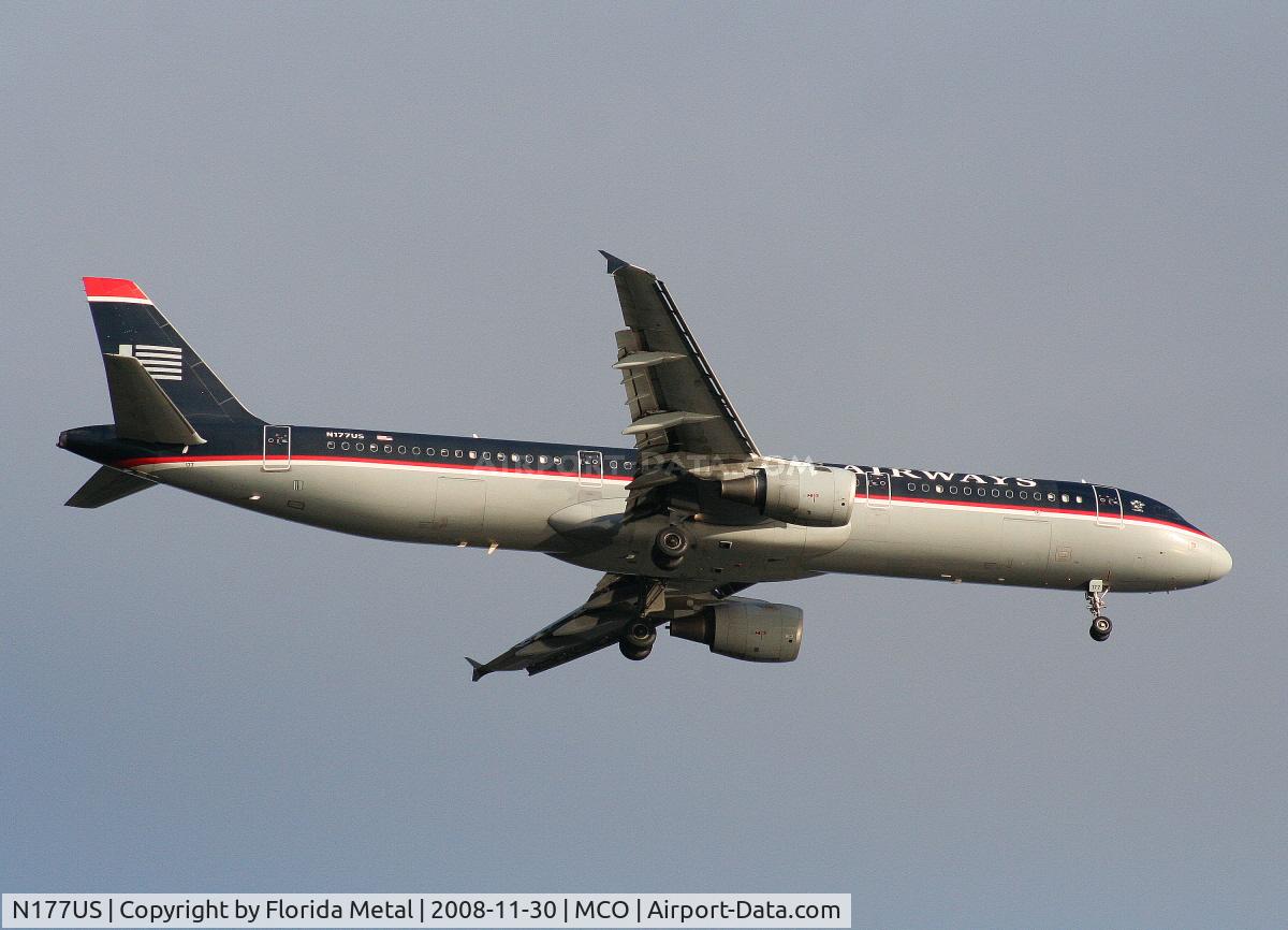 N177US, 2001 Airbus A321-211 C/N 1517, US Airways A321