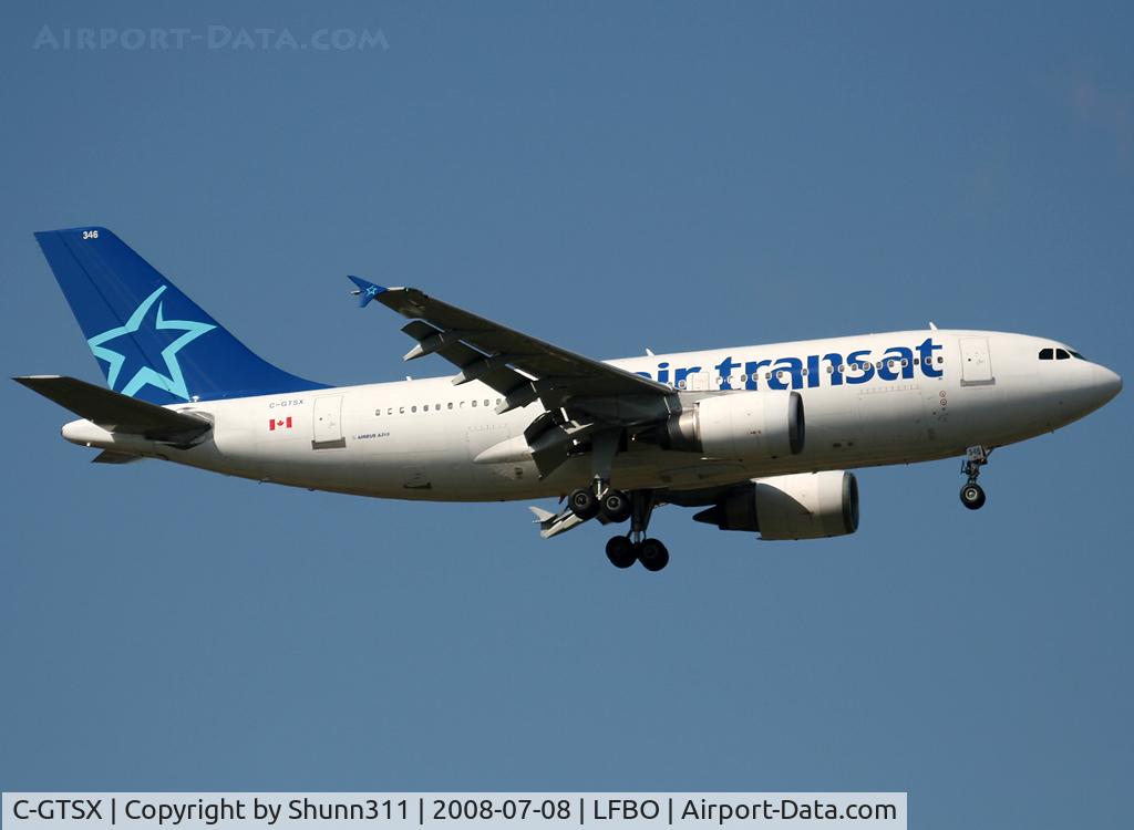 C-GTSX, 1989 Airbus A310-304 C/N 527, Landing rwy 32L