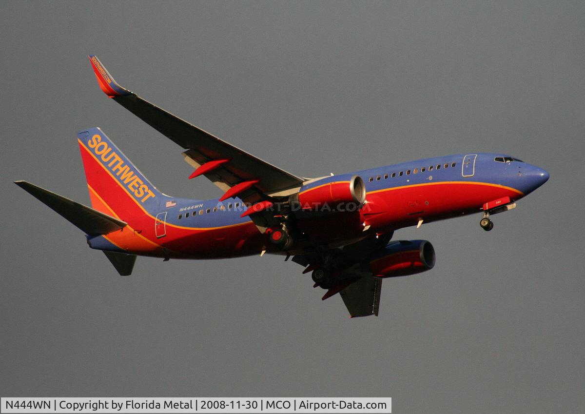 N444WN, 2003 Boeing 737-7H4 C/N 29839, Southwest 737-700