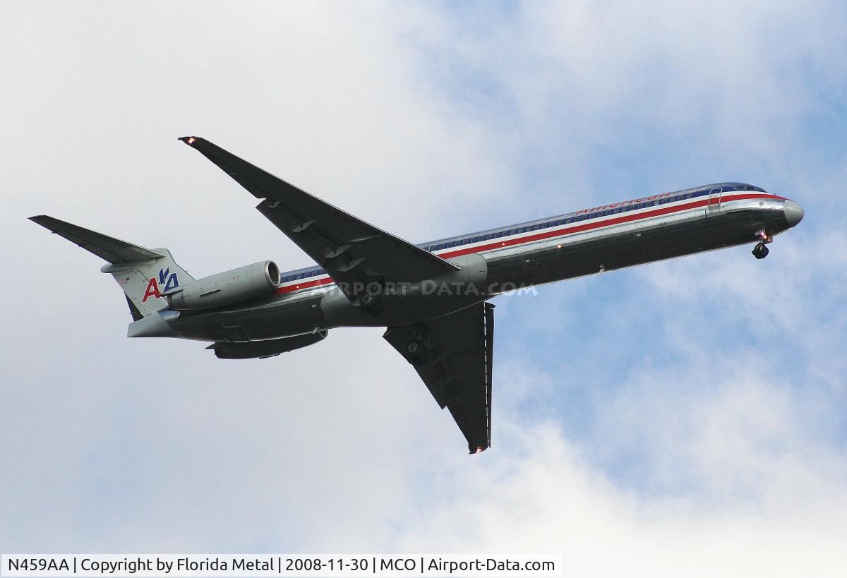 N459AA, 1988 McDonnell Douglas MD-82 (DC-9-82) C/N 49564, American MD-82