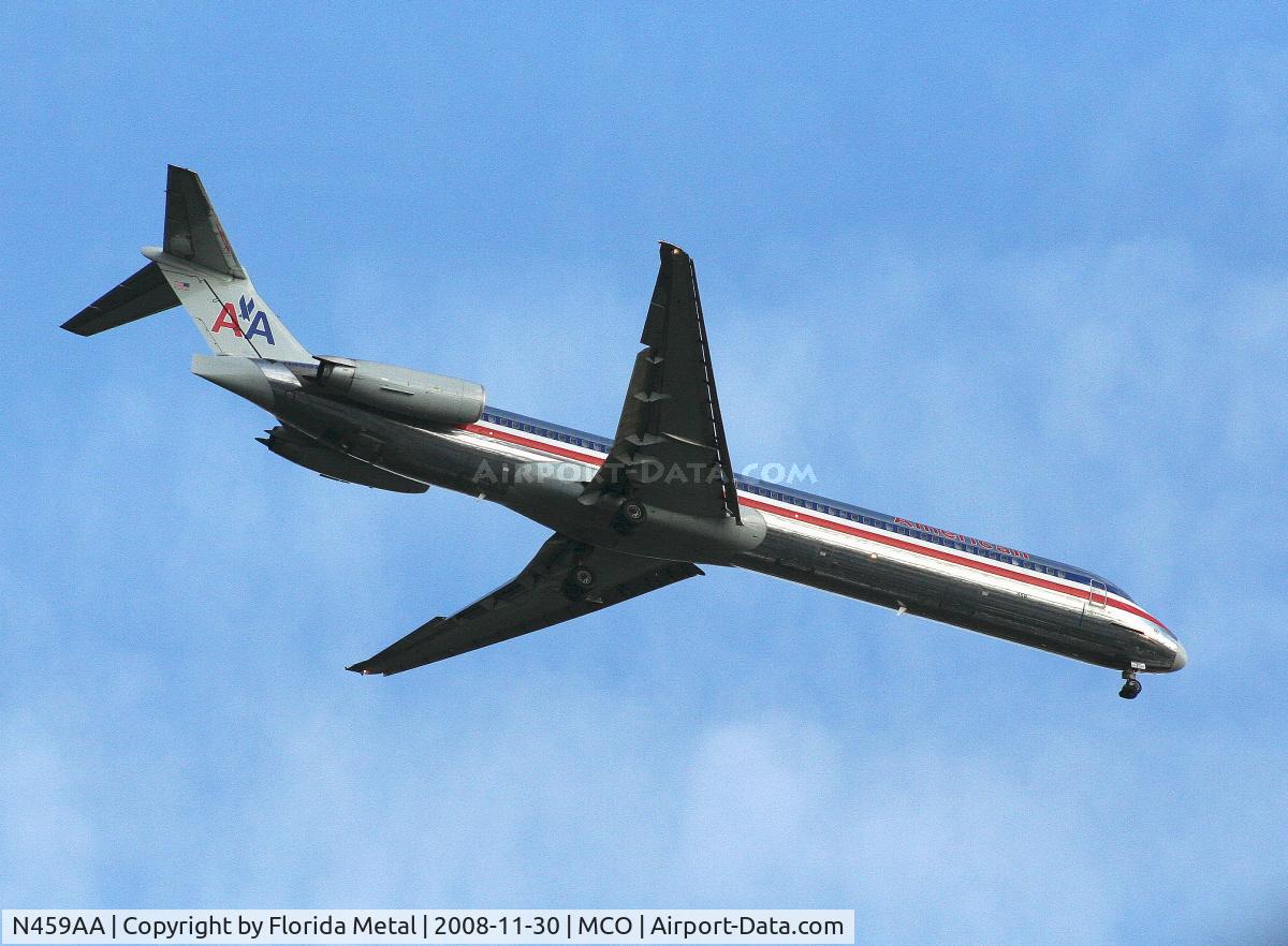 N459AA, 1988 McDonnell Douglas MD-82 (DC-9-82) C/N 49564, American MD-82