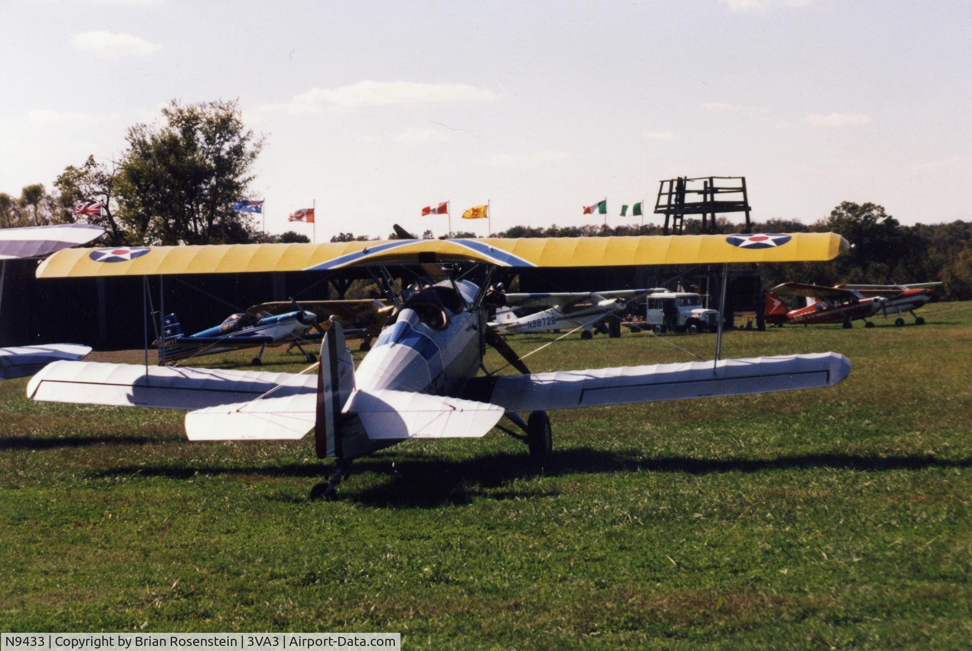 N9433, 1929 Fleet Model 7 C/N 81, at the flying circus in bealeton va