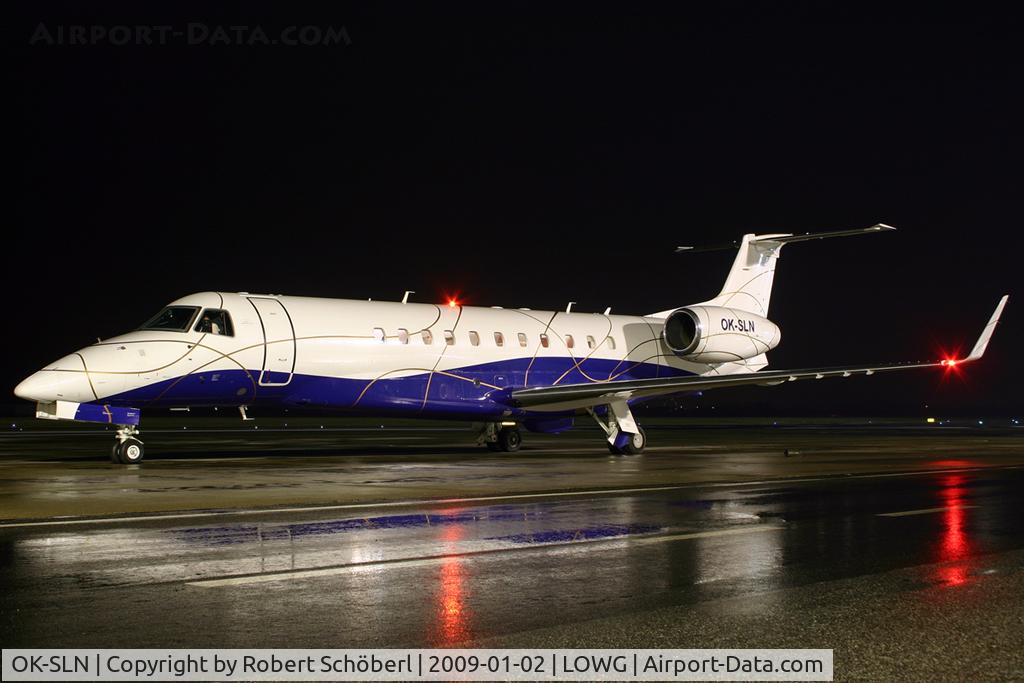 OK-SLN, 2004 Embraer EMB-135BJ Legacy 600 C/N 14500796, Flight to GRZ/LOWG