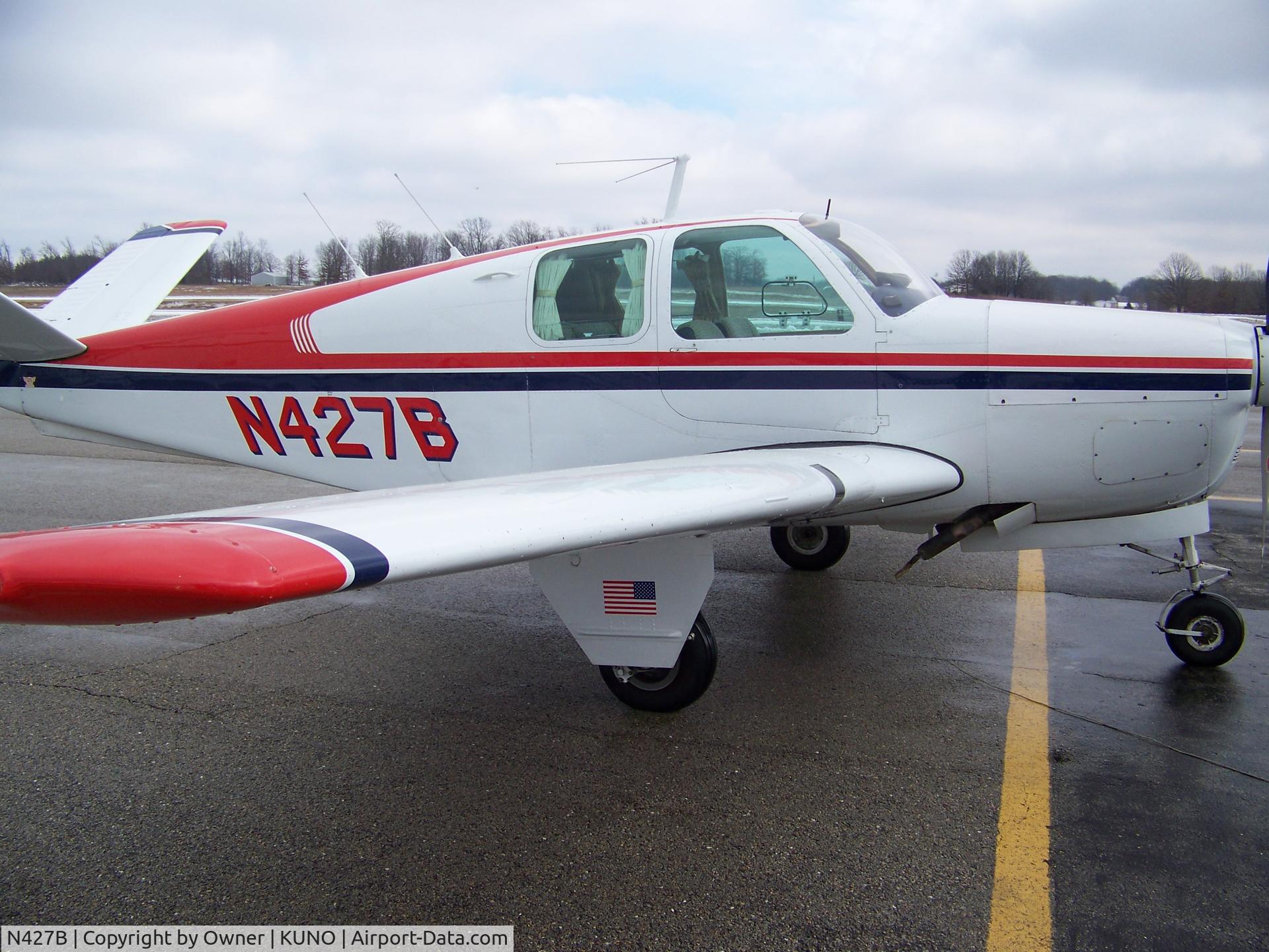 N427B, 1948 Beech 35 Bonanza C/N D-1434, Exterior and Cockpit