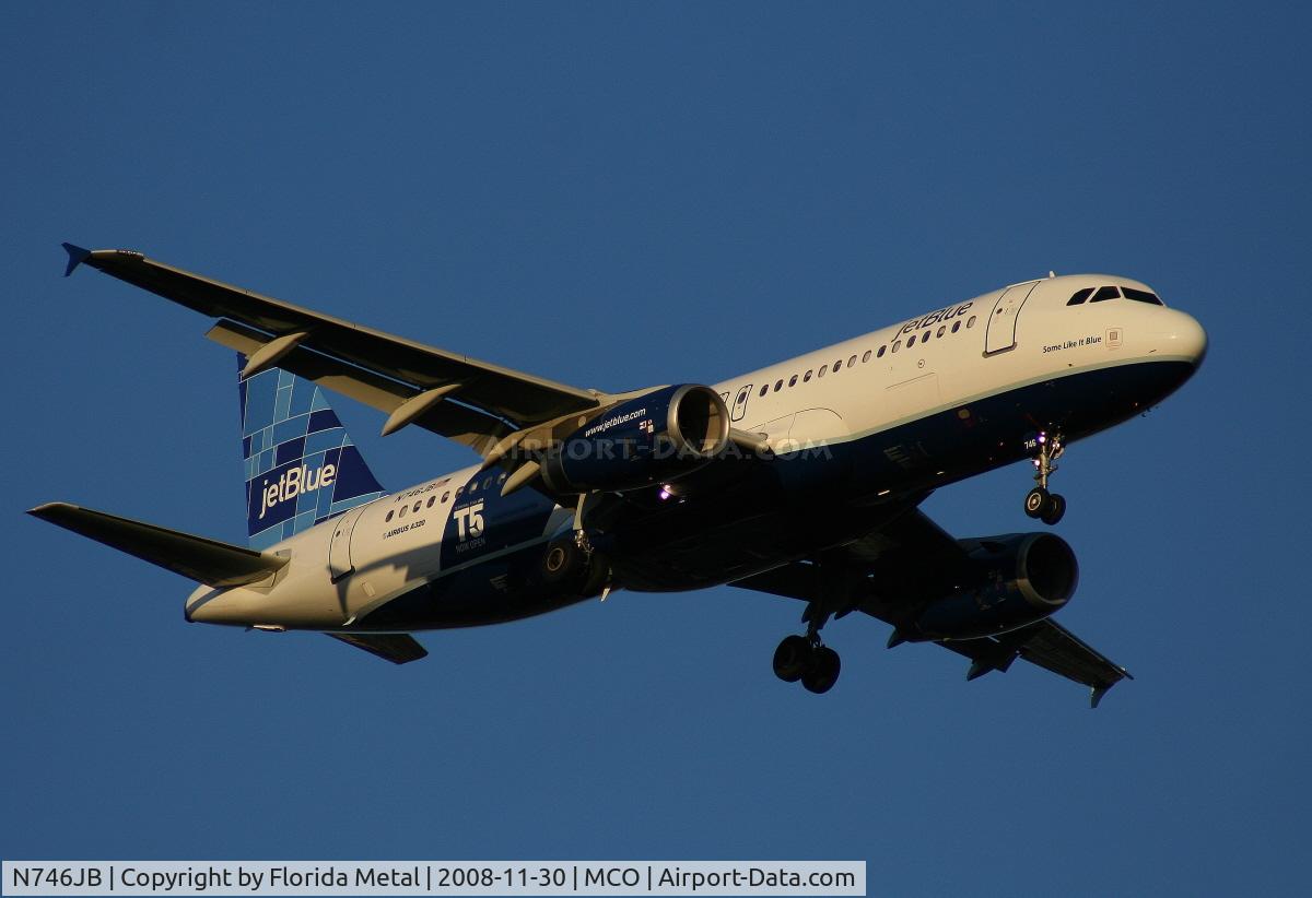 N746JB, 2008 Airbus A320-232 C/N 3622, Jet Blue A320