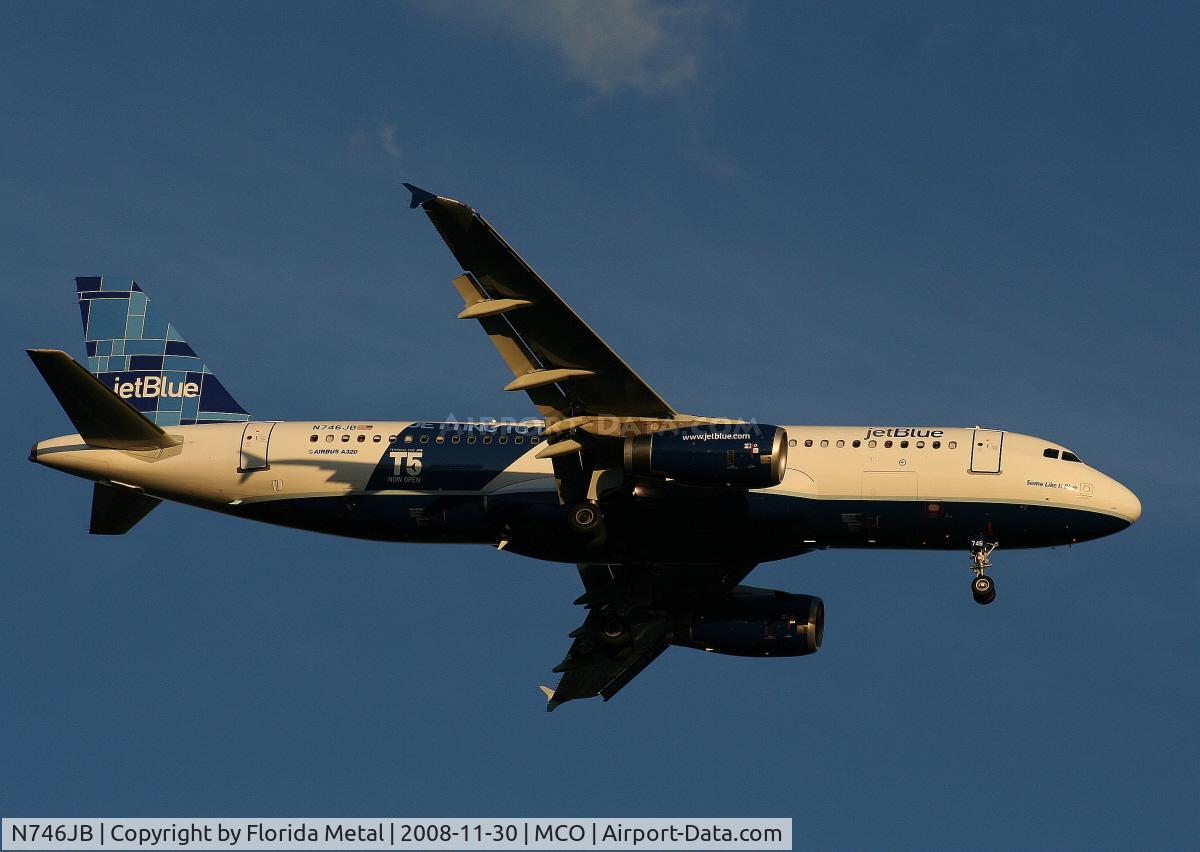 N746JB, 2008 Airbus A320-232 C/N 3622, Jet Blue A320