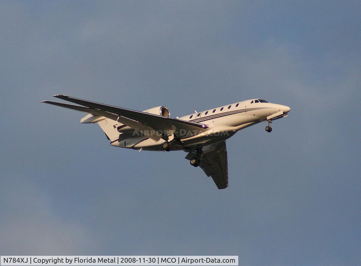 N784XJ, 2008 Cessna 750 Citation X C/N 750-0284, Citation X