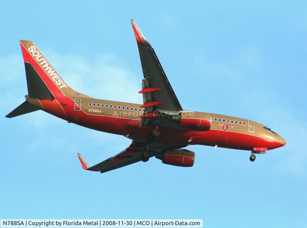 N788SA, 2000 Boeing 737-7H4 C/N 30603, Southwest 737-700