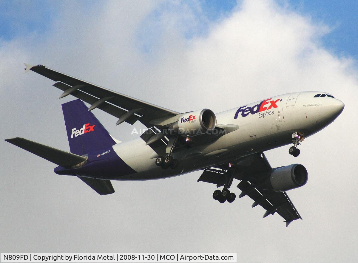 N809FD, 1987 Airbus A310-324 C/N 449, Fed Ex A310