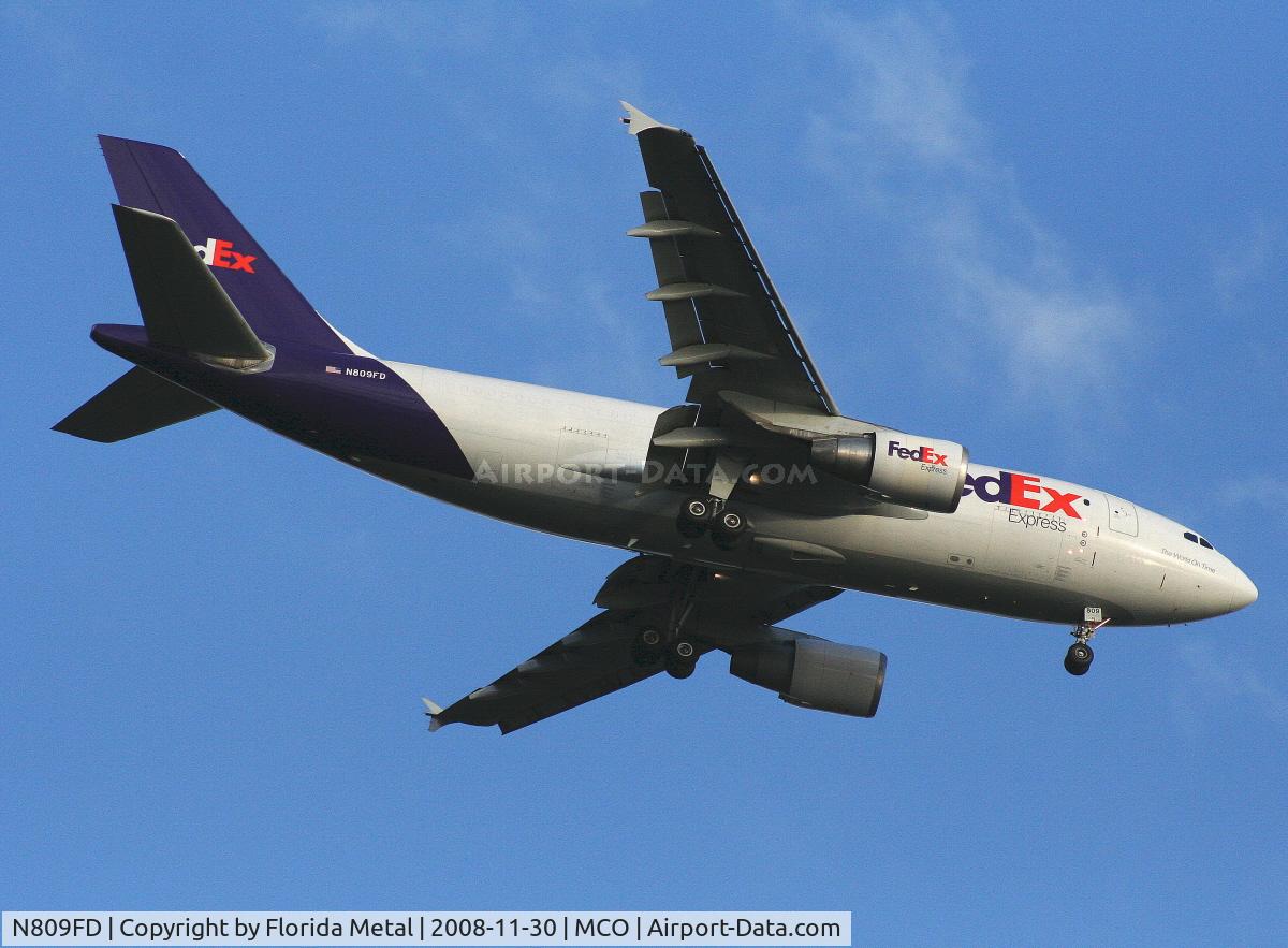 N809FD, 1987 Airbus A310-324 C/N 449, Fed Ex A310