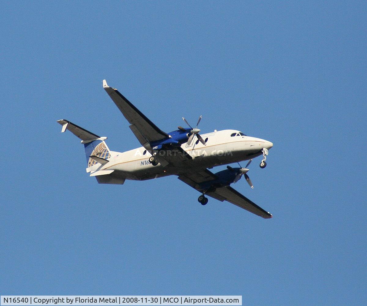 N16540, 1995 Beech 1900D C/N UE-172, Continental Connection B1900D