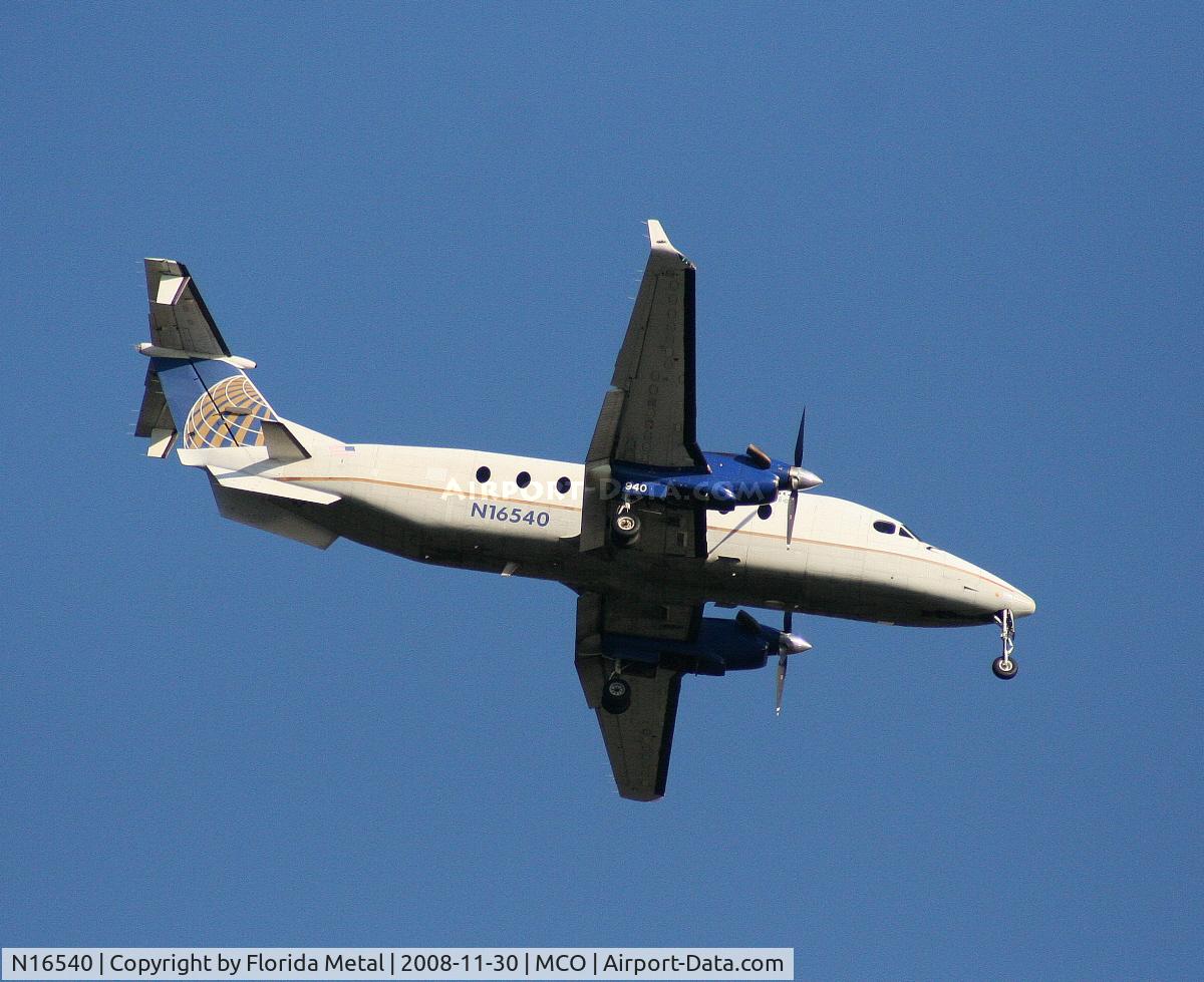 N16540, 1995 Beech 1900D C/N UE-172, Continental Connection B1900D