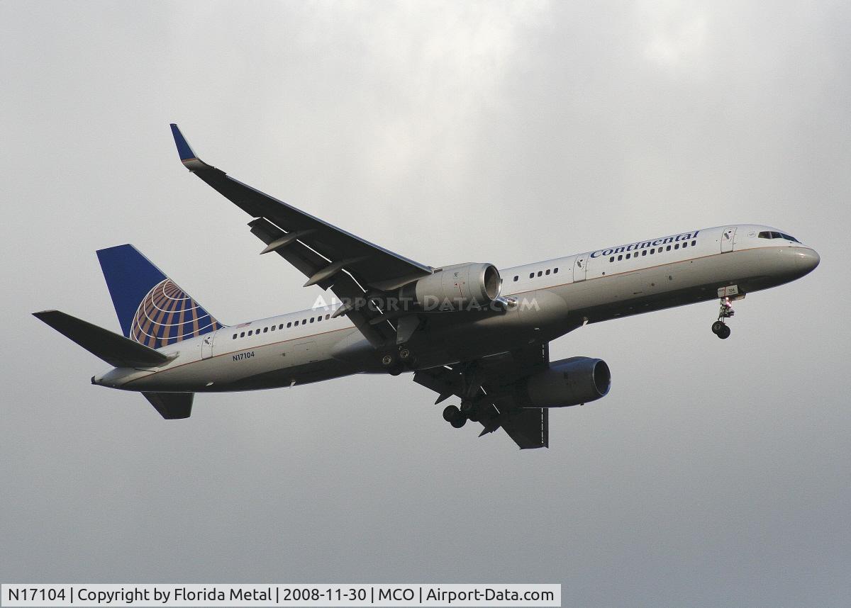 N17104, 1994 Boeing 757-224 C/N 27294, Continental 757-200