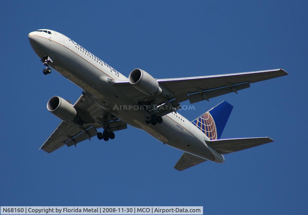 N68160, 2001 Boeing 767-224 C/N 30439, Continental 767-200