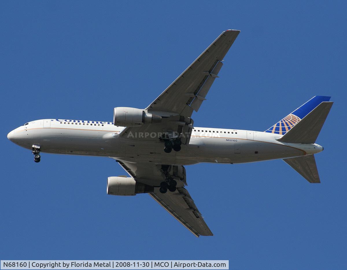 N68160, 2001 Boeing 767-224 C/N 30439, Continental 767-200