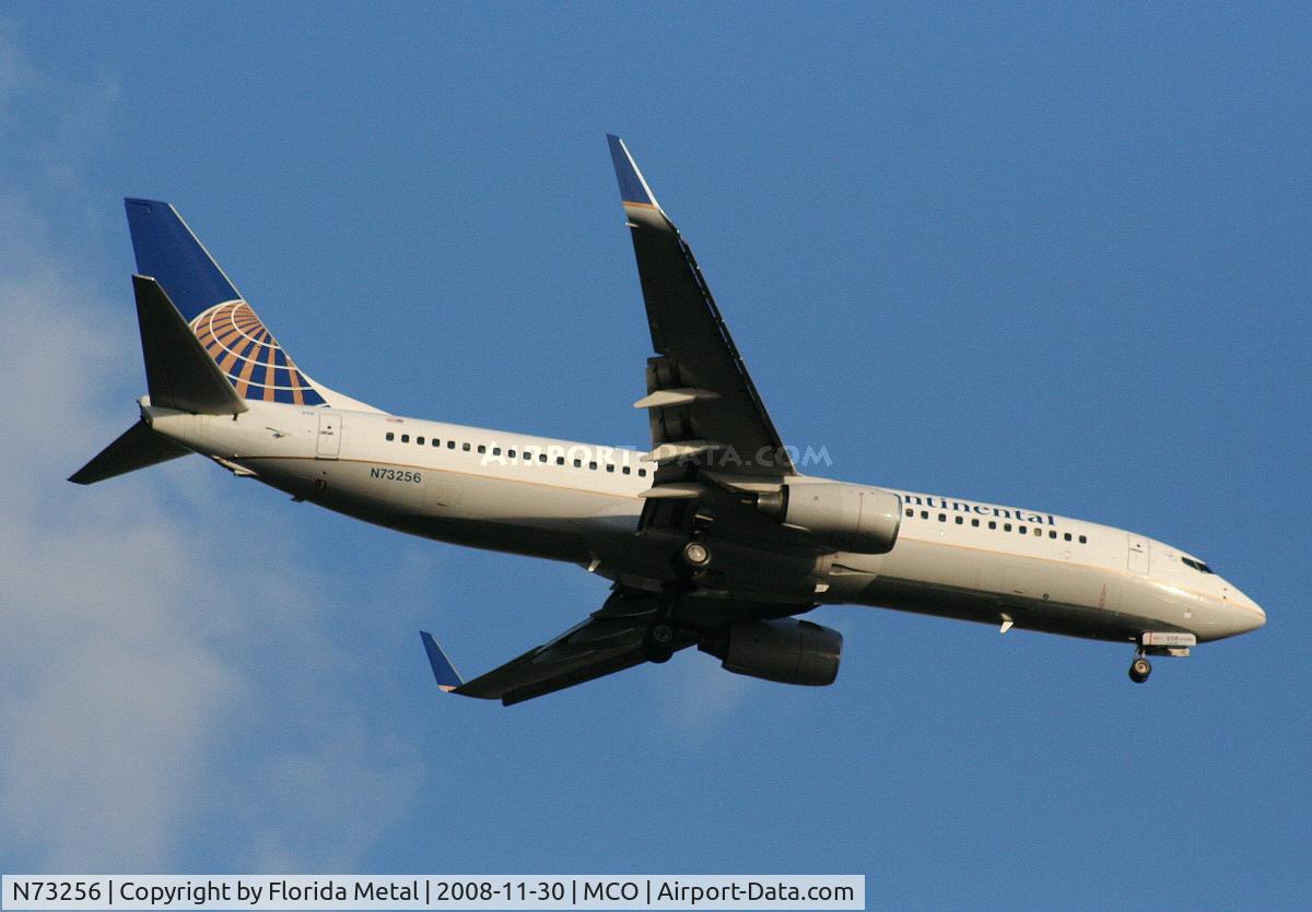 N73256, 2000 Boeing 737-824 C/N 30611, Continental 737-800
