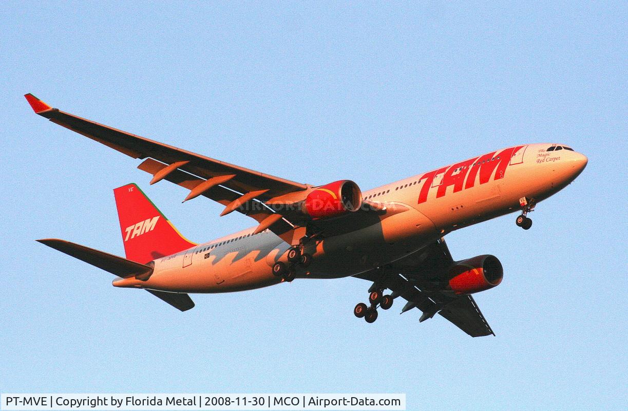 PT-MVE, 2000 Airbus A330-223 C/N 361, TAM A330-200, new to database