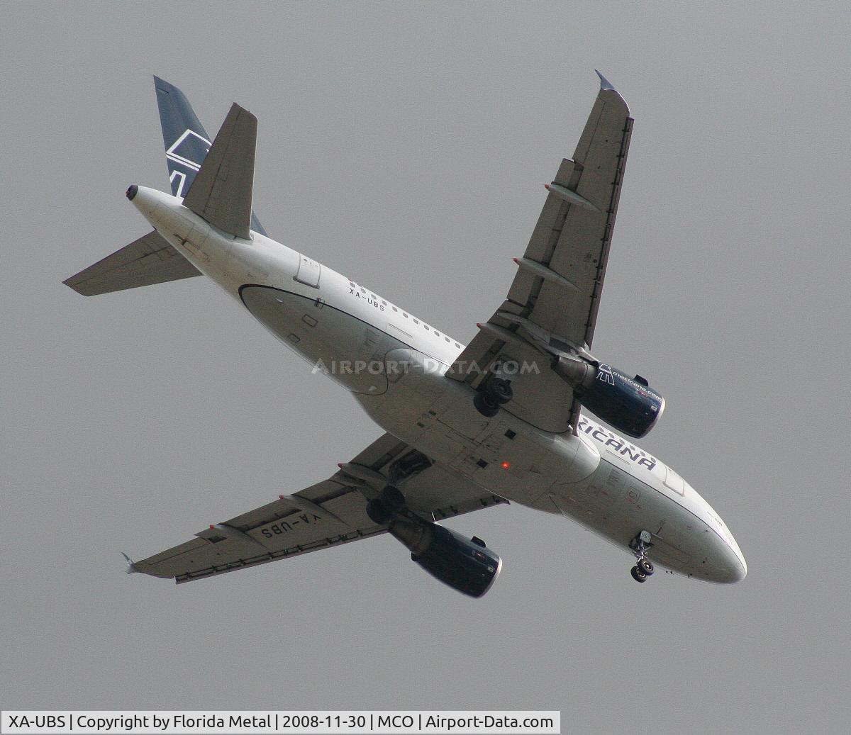 XA-UBS, 2004 Airbus A318-111 C/N 2358, Mexicana A318
