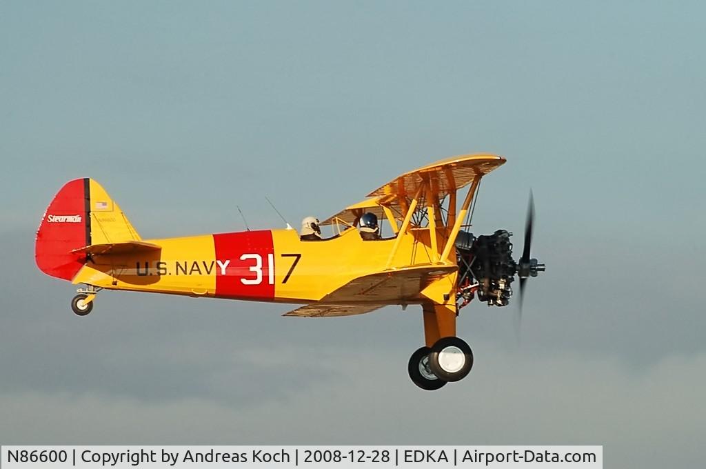 N86600, Boeing A75 C/N 75-899, Boeing A75 PT-13D  Bauj.1941