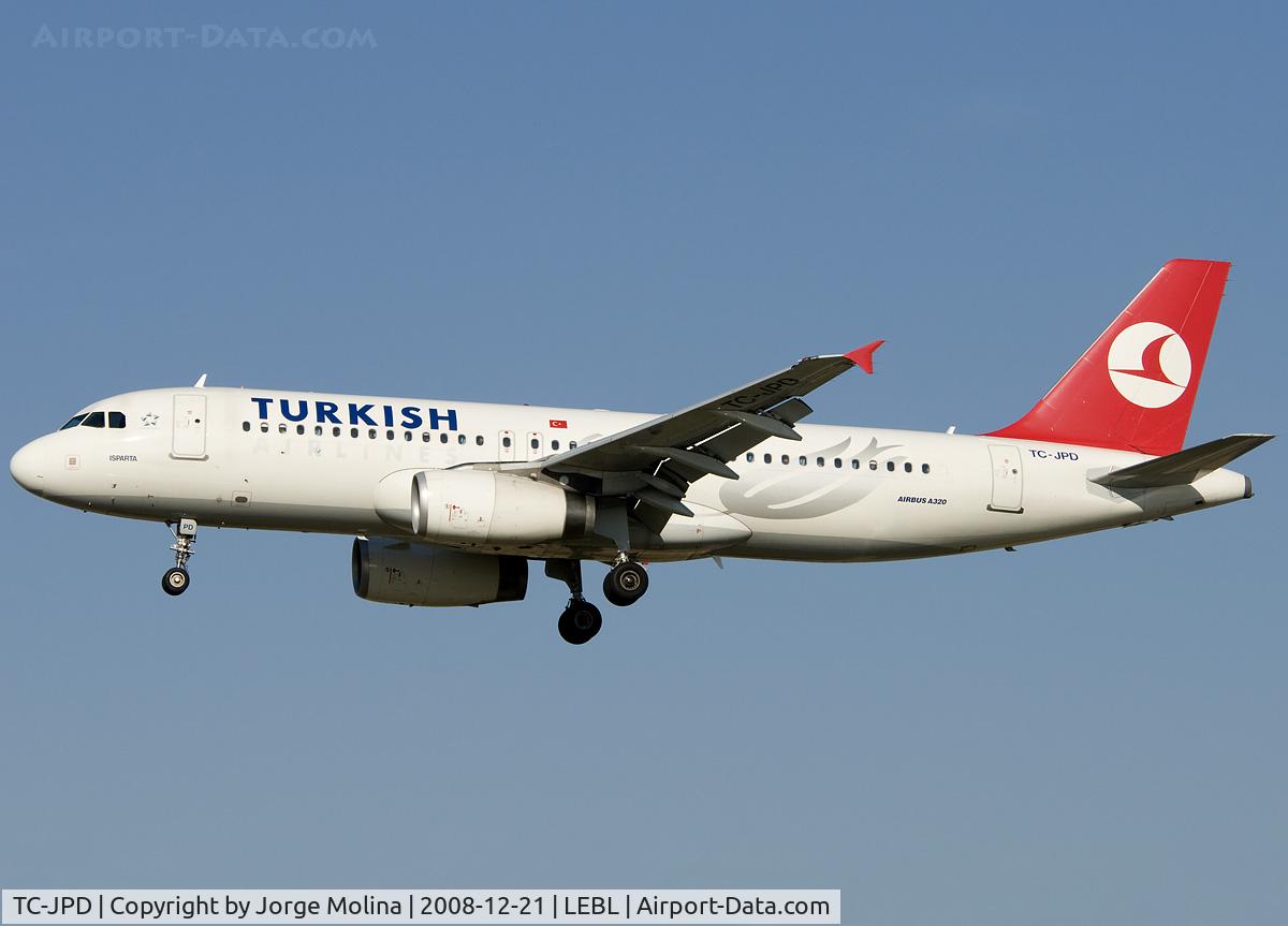 TC-JPD, 2006 Airbus A320-232 C/N 2934, 