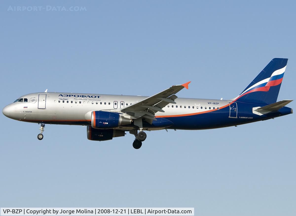 VP-BZP, 2008 Airbus A320-214 C/N 3631, 