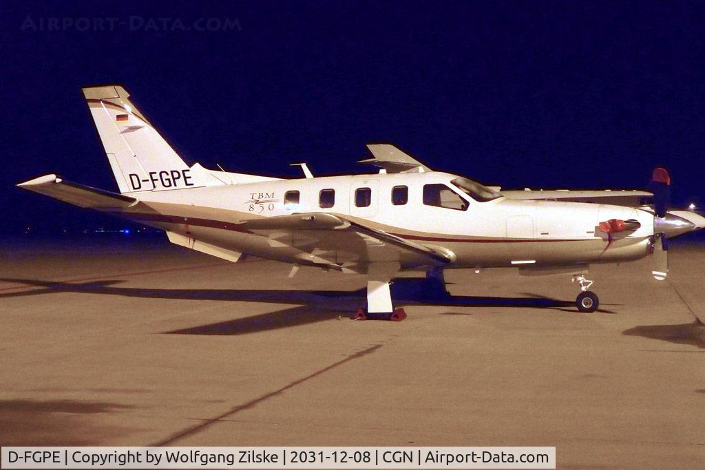 D-FGPE, 2007 Socata TBM-850 C/N 413, visitor