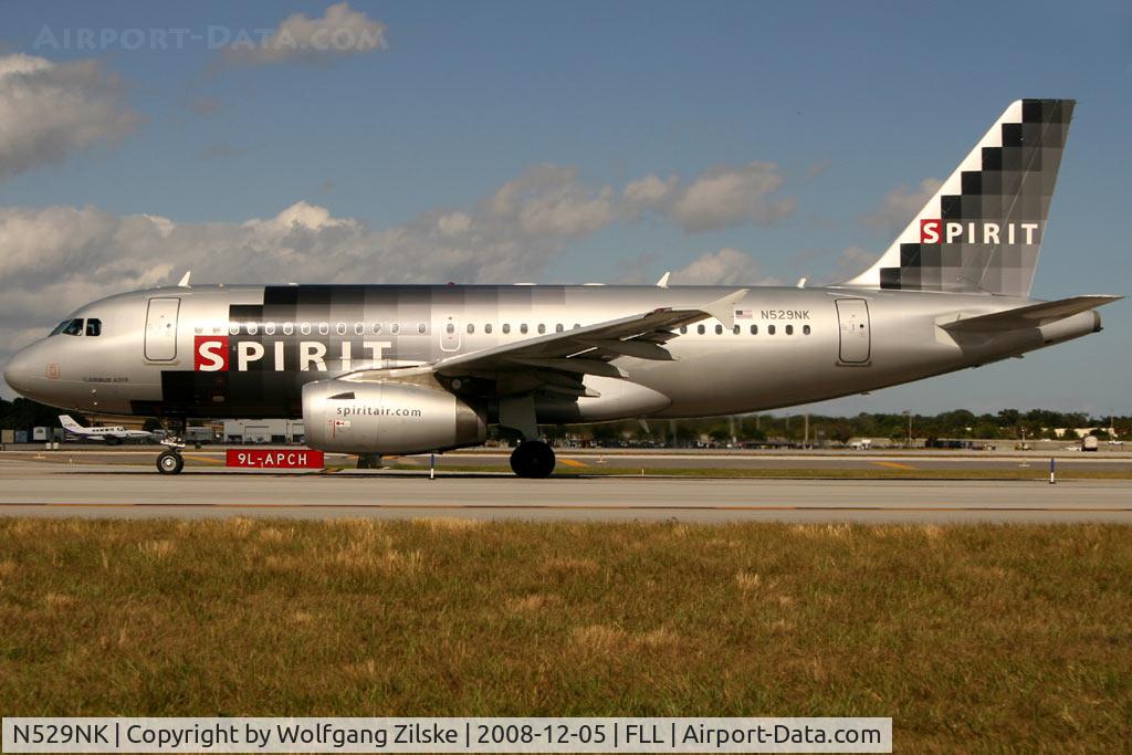 N529NK, 2007 Airbus A319-132 C/N 3007, visitor