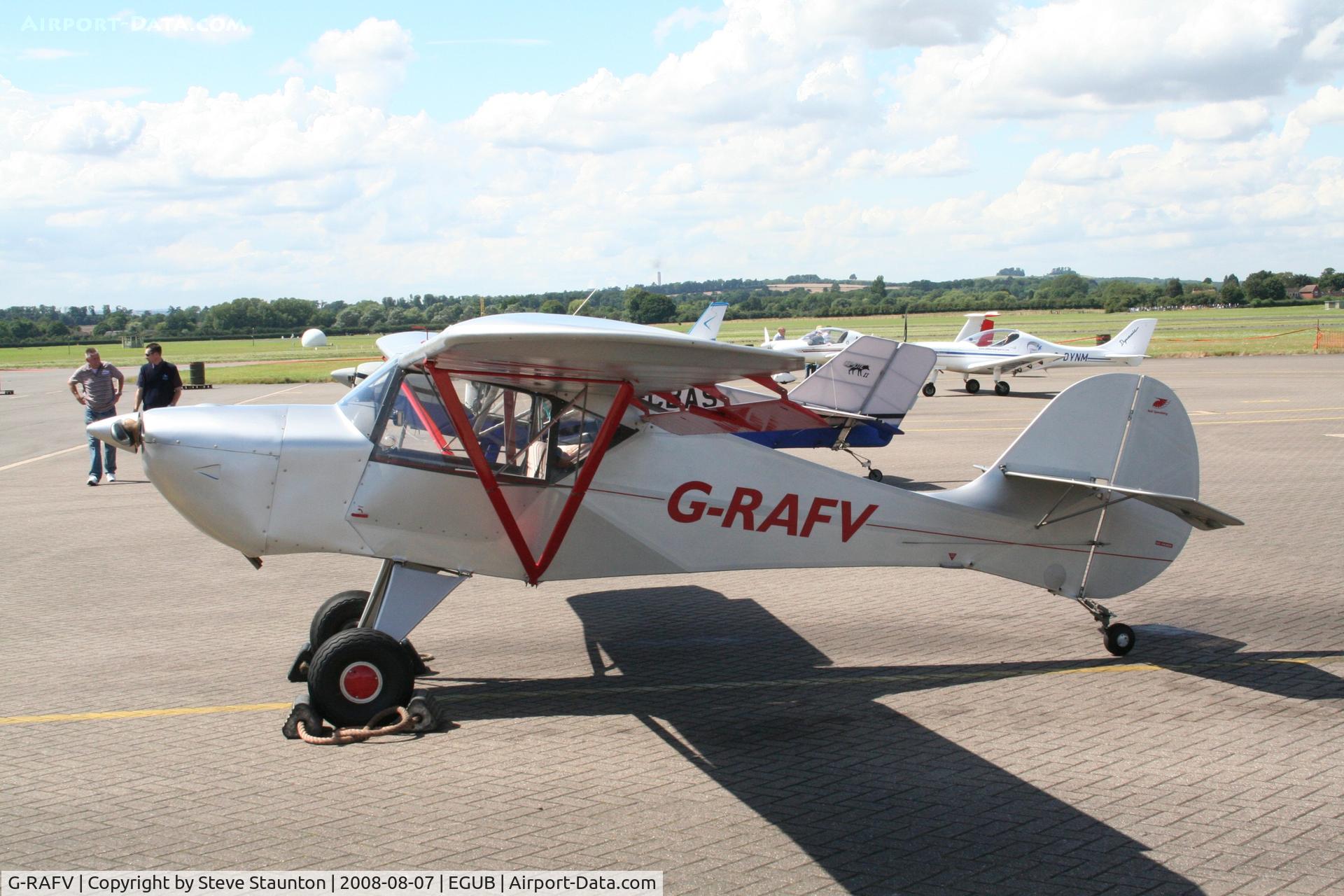 G-RAFV, 1992 Avid Speedwing C/N PFA 189-11738, RAF Benson Families Day, RAF Benson, Oxfordshire, England - August 2008