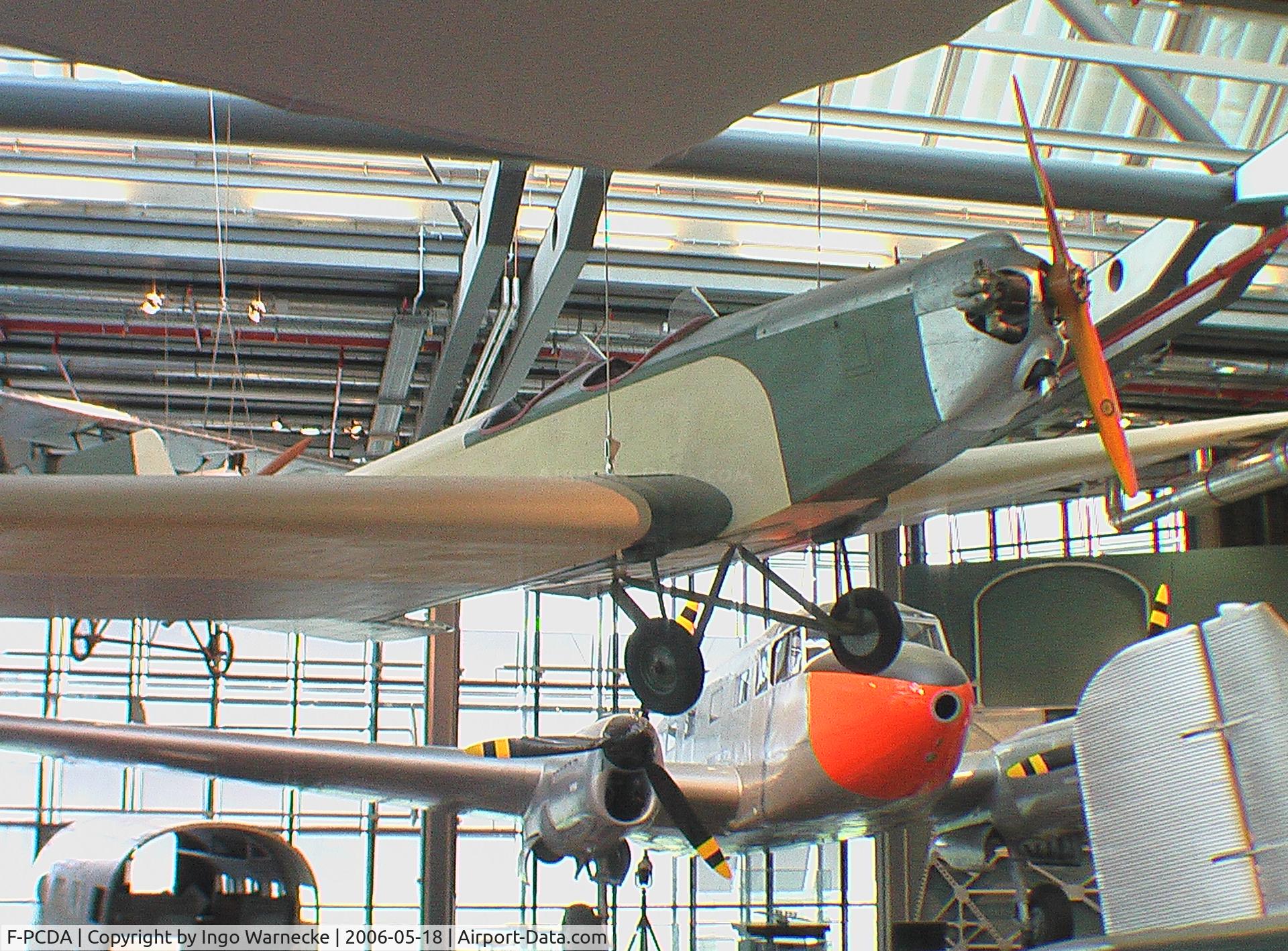 F-PCDA, Klemm L25B C/N 138, Klemm L 25 at the Deutsches Technikmuseum, Berlin