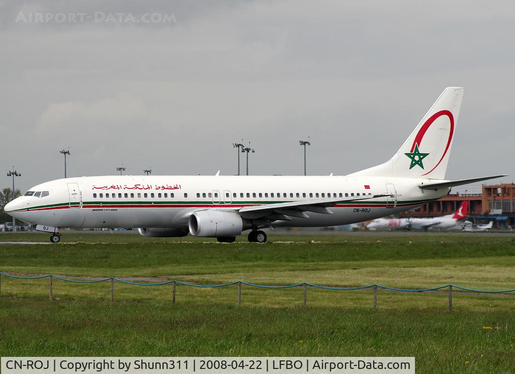 CN-ROJ, 2006 Boeing 737-85P C/N 33979, Lining up rwy 32R for departure
