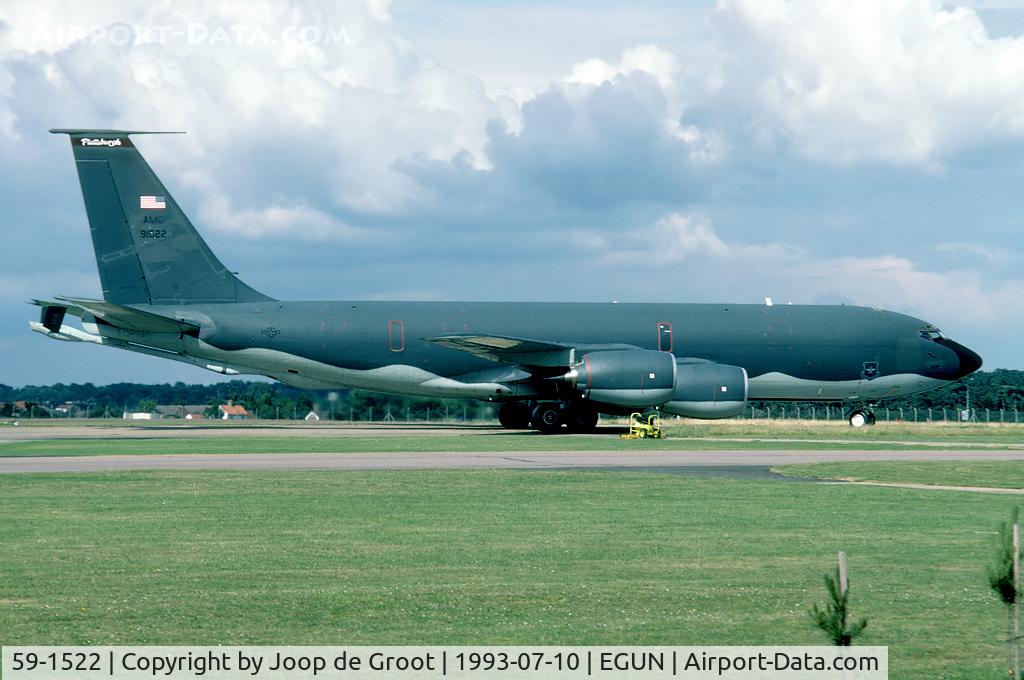 59-1522, 1959 Boeing KC-135R Stratotanker C/N 18010, The AMC KC-135s were short lived.