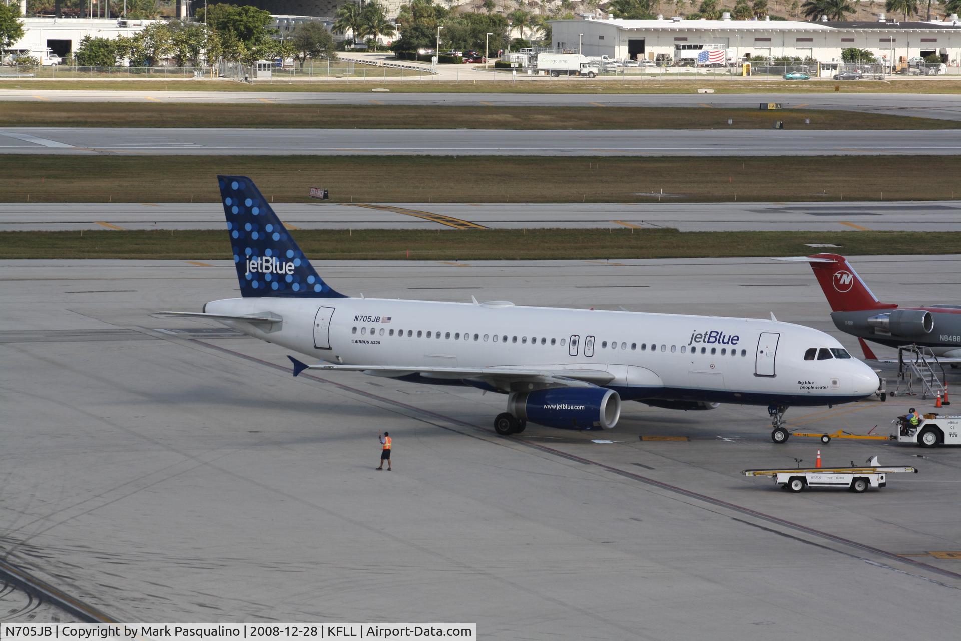 N705JB, 2008 Airbus A320-232 C/N 3416, Airbus A320