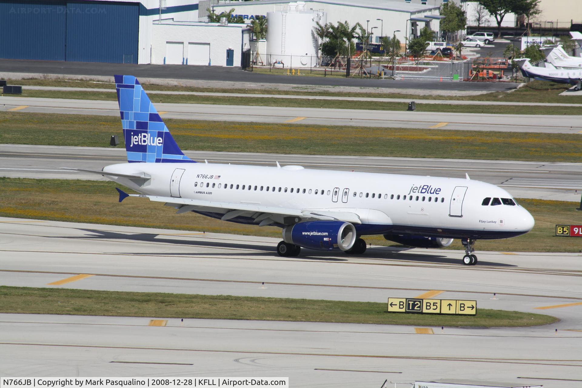 N766JB, 2008 Airbus A320-232 C/N 3724, Airbus A320
