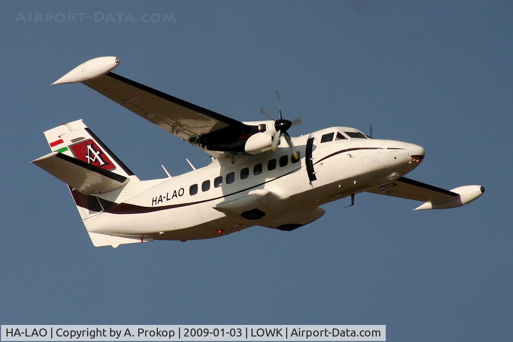 HA-LAO, 1990 Let L-410UVP Turbolet C/N 902501, Rare aircraft on visit in KLU