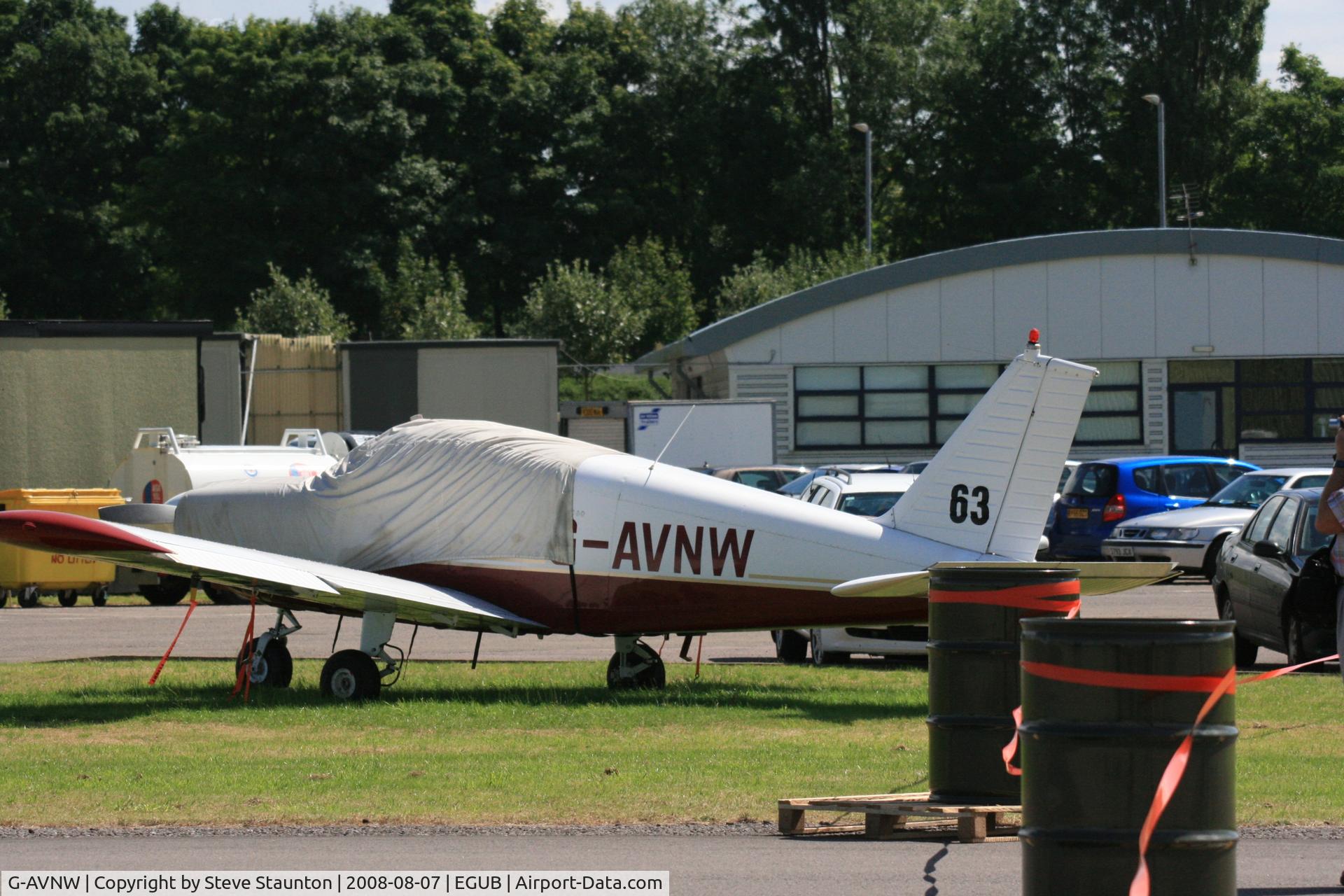 G-AVNW, 1967 Piper PA-28-180 Cherokee C/N 28-4210, RAF Benson Families Day, RAF Benson, Oxfordshire, England - August 2008