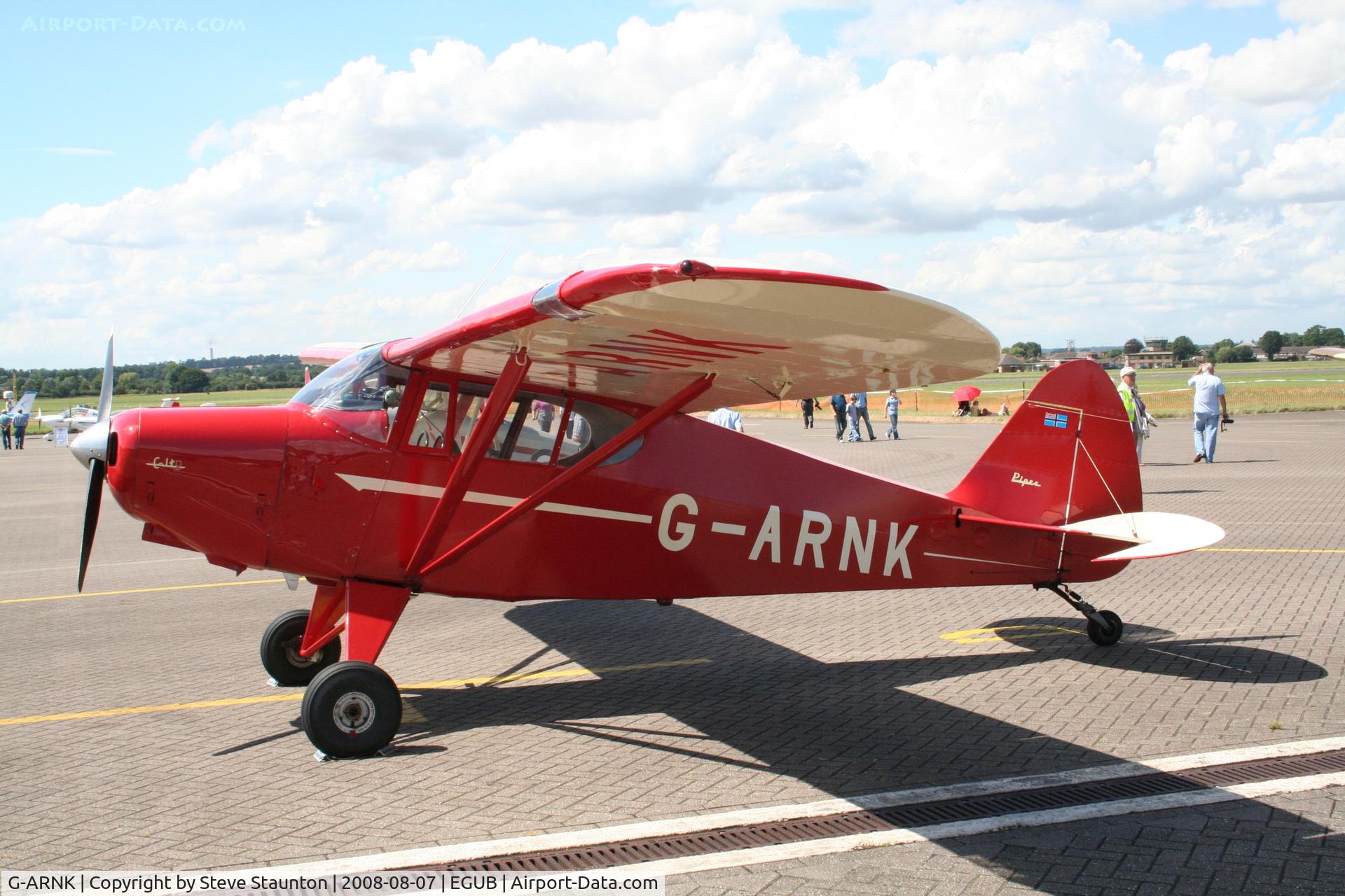 G-ARNK, 1961 Piper PA-22-108 Colt Colt C/N 22-8622, RAF Benson Families Day, RAF Benson, Oxfordshire, England - August 2008