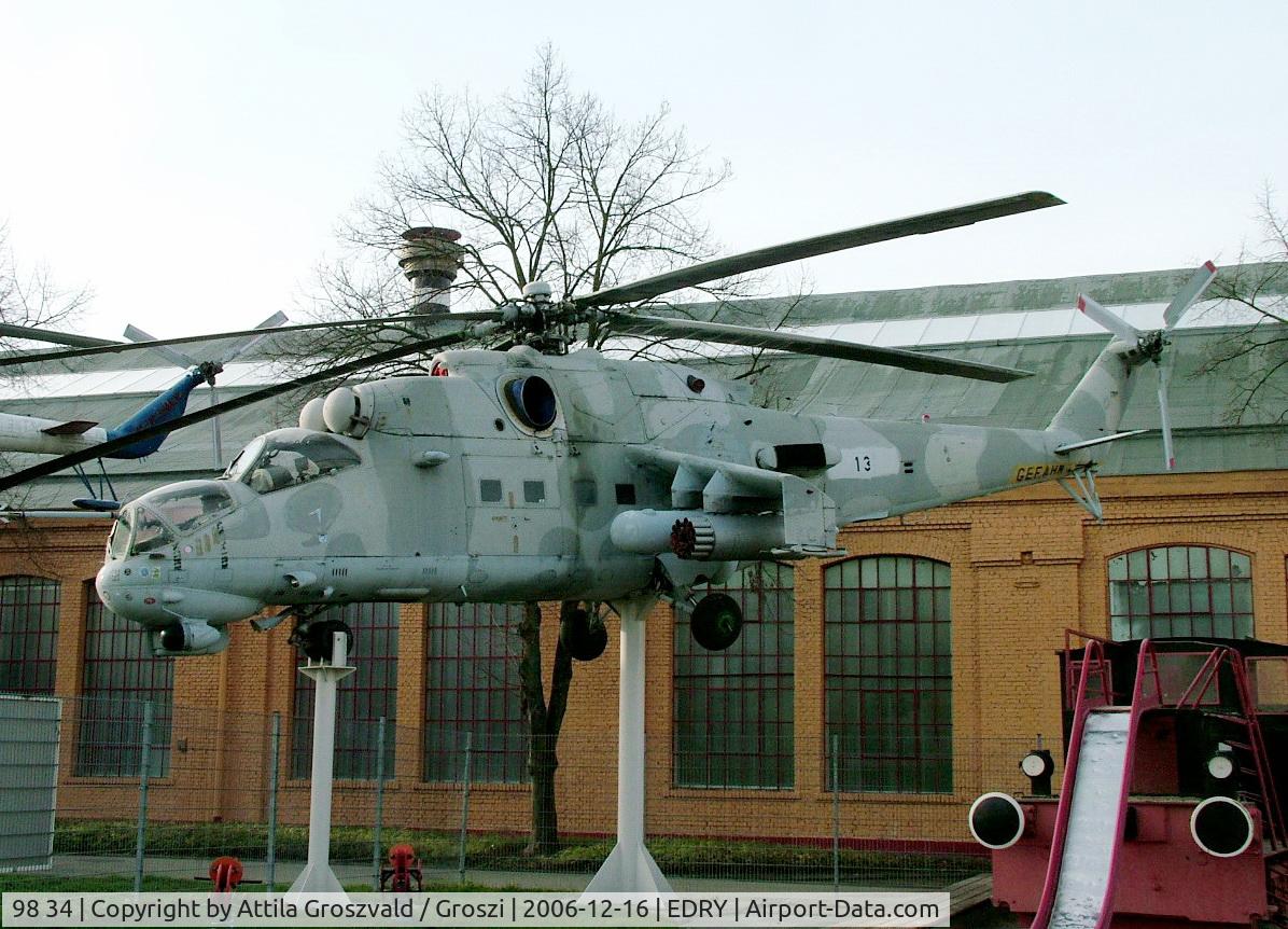 98 34, Mil Mi-24P Hind F C/N 340337, Technik Museum in Speyer