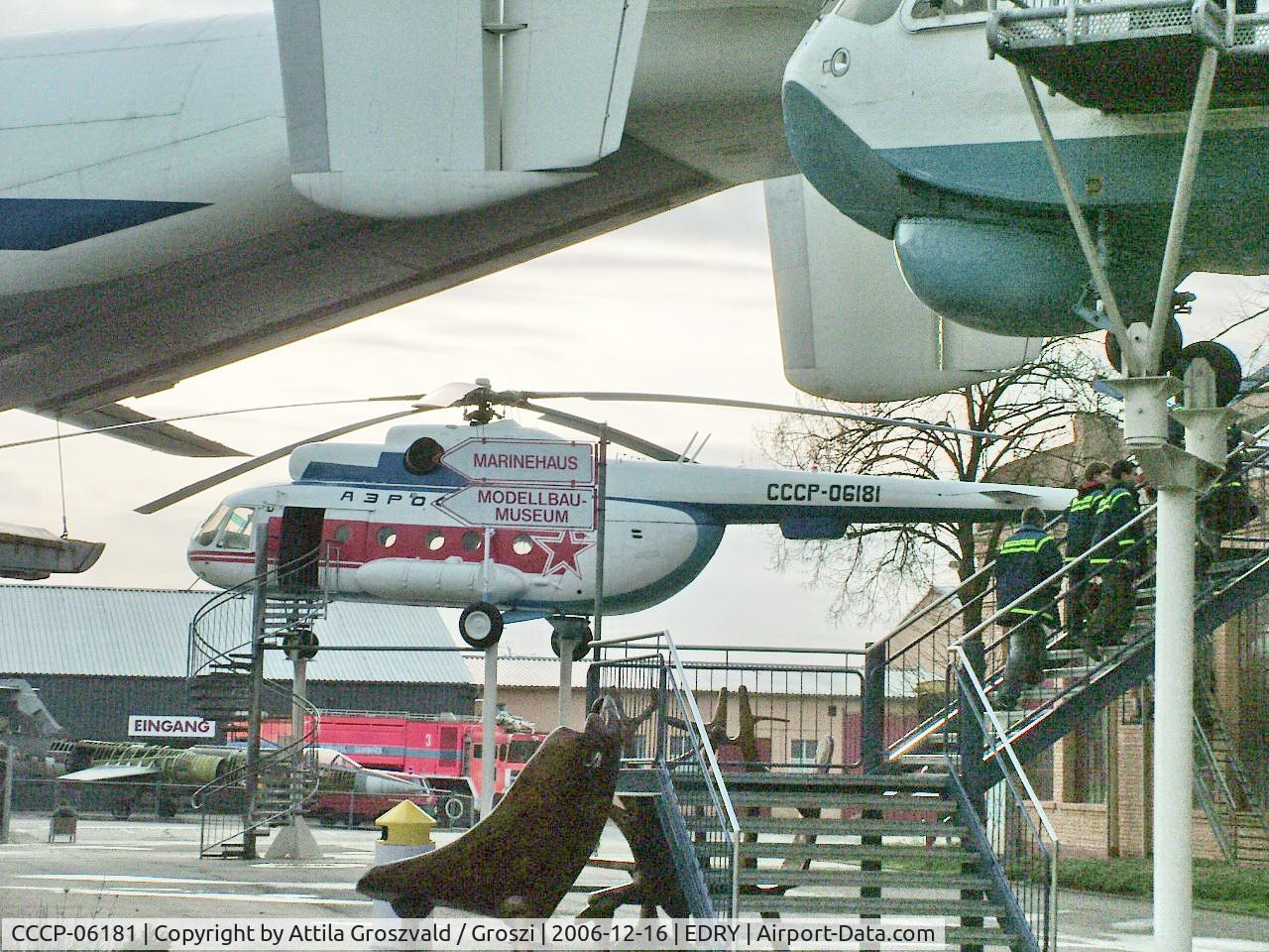 CCCP-06181, Mil Mi-8T Hip C/N 3135, Technik Museum in Speyer