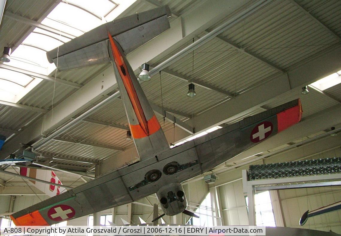 A-808, Pilatus P3-03 C/N 325-7, Technik Museum in Speyer