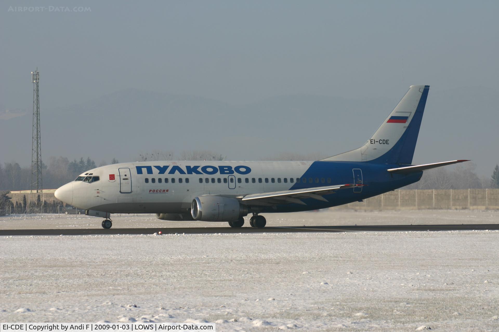 EI-CDE, 1991 Boeing 737-548 C/N 25115, Rossiya