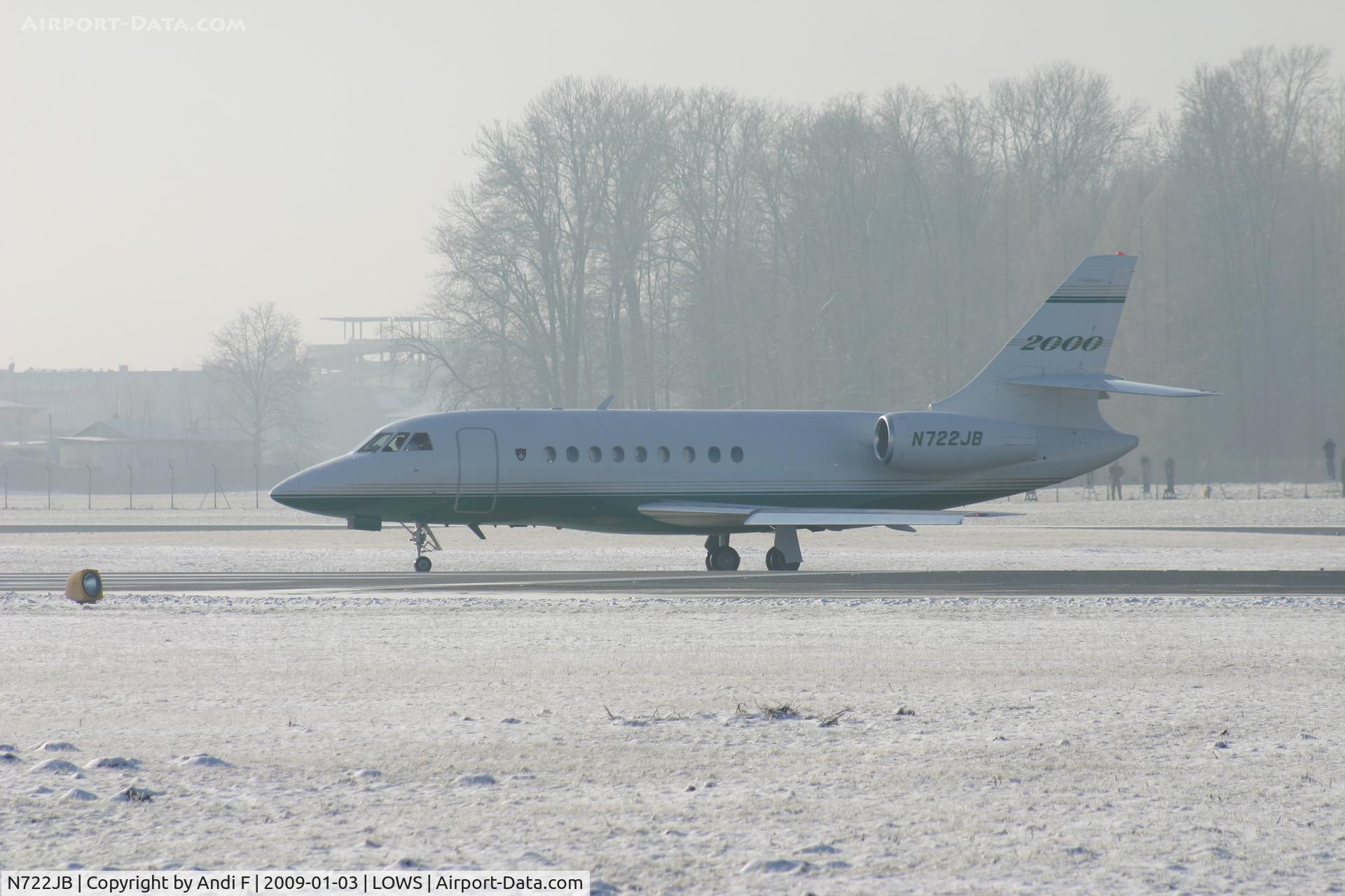 N722JB, 1995 Dassault Falcon 2000 C/N 13, LOL