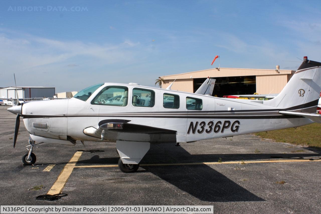 N336PG, 1991 Beech A36 Bonanza 36 C/N E-2608, /