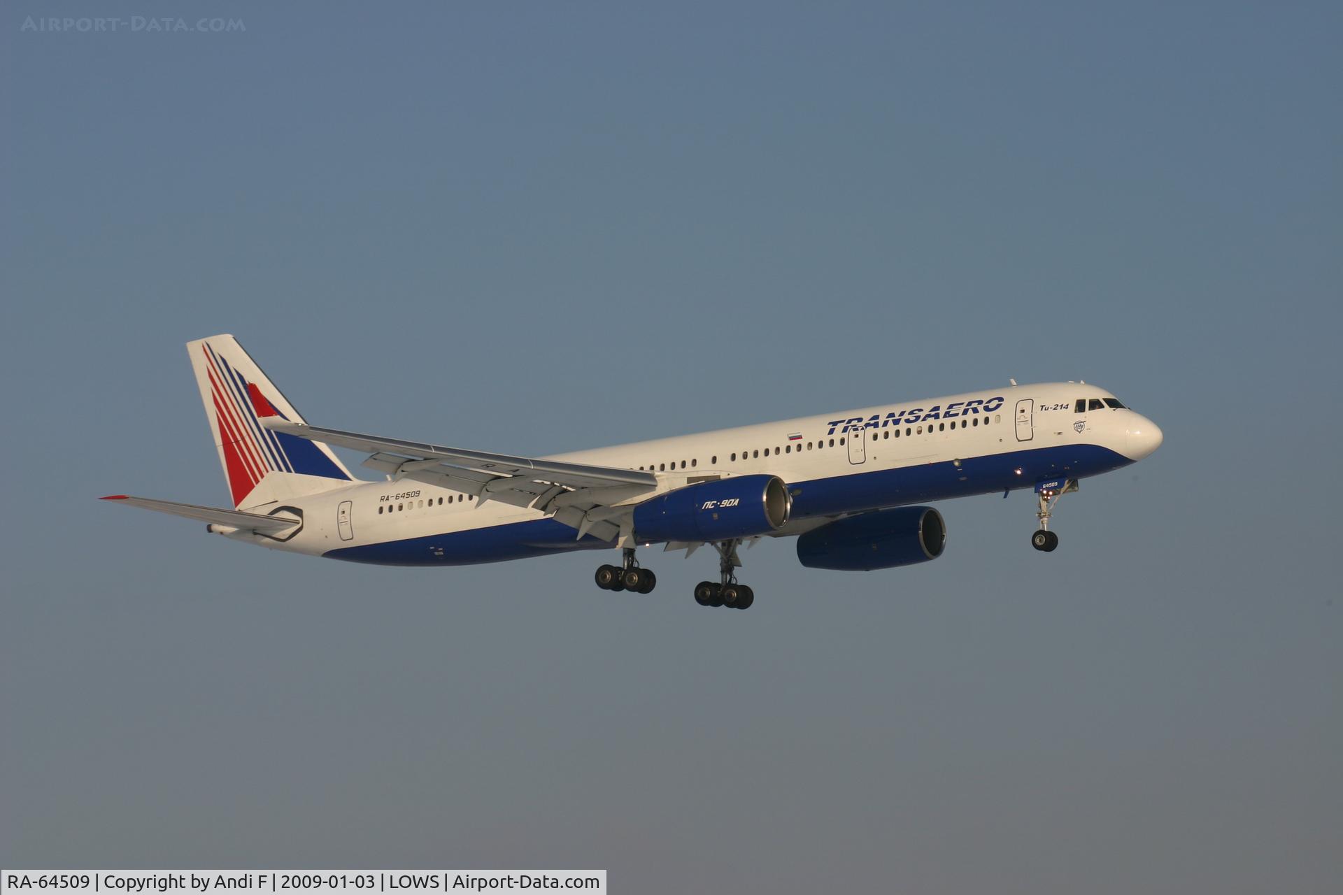 RA-64509, 2006 Tupolev Tu-214 C/N 42305009, -