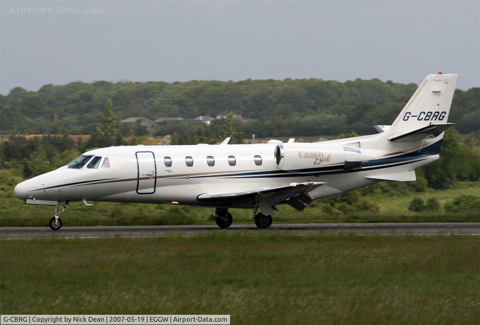 G-CBRG, 2002 Cessna 560 Citation Excel C/N 560-5266, EGGW