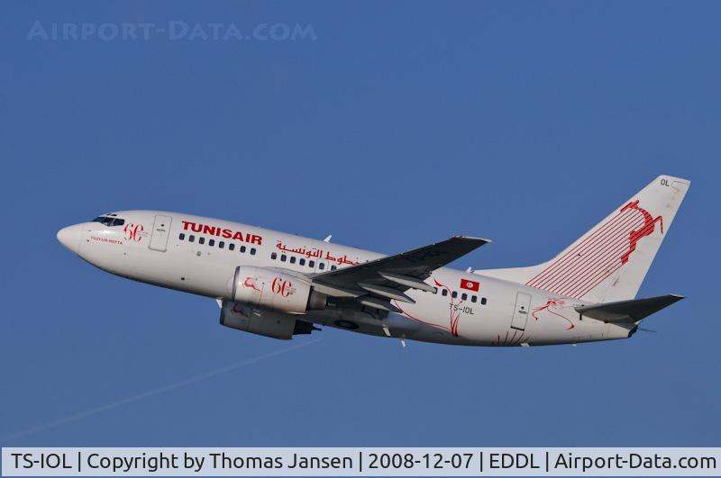 TS-IOL, 1999 Boeing 737-6H3 C/N 29497, Take Off in DUS