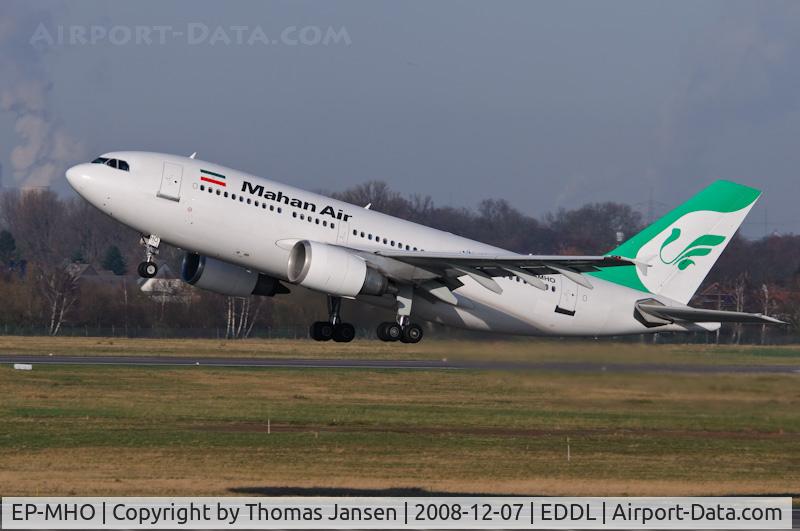 EP-MHO, 1989 Airbus A310-304 C/N 488, Take Off in DUS